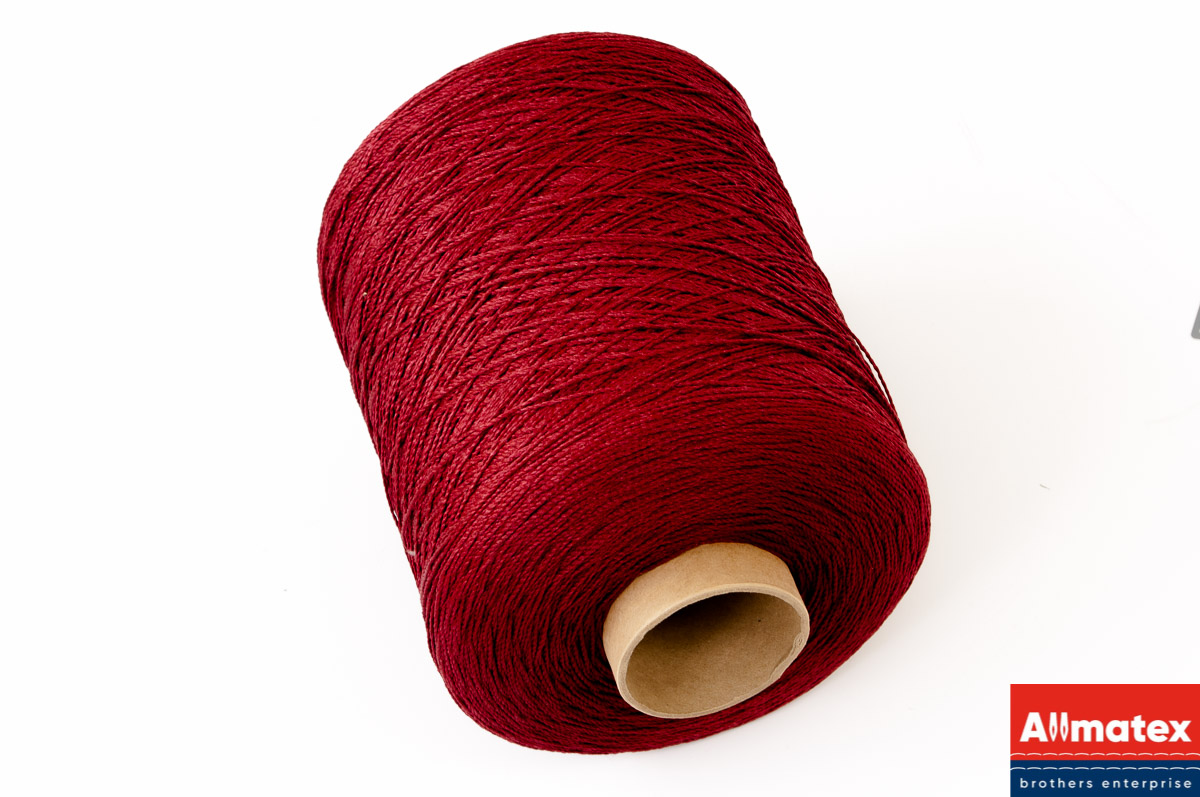 Нить каблированная темно-красная Россия