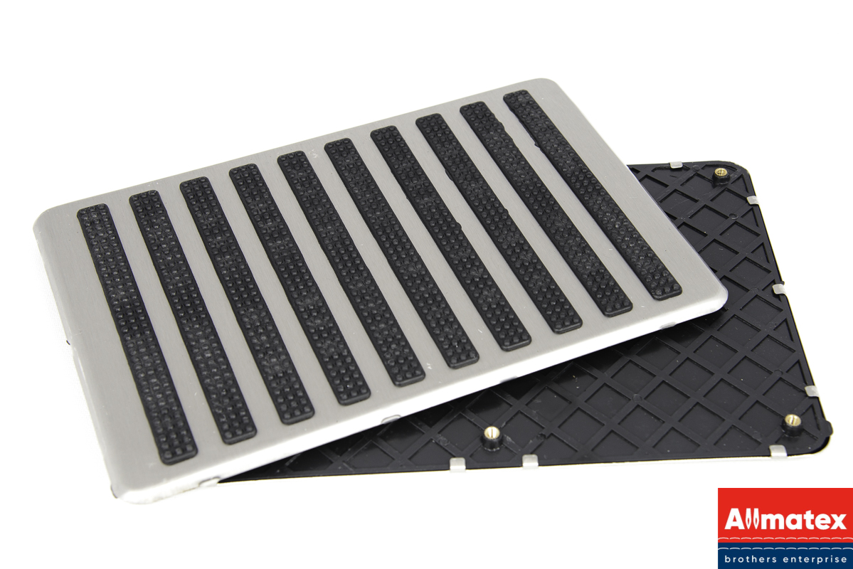 Подпятник металлический XNX-4 шлифованный 