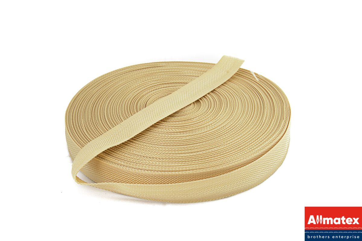 Стропа окантовочная золотая 30 мм