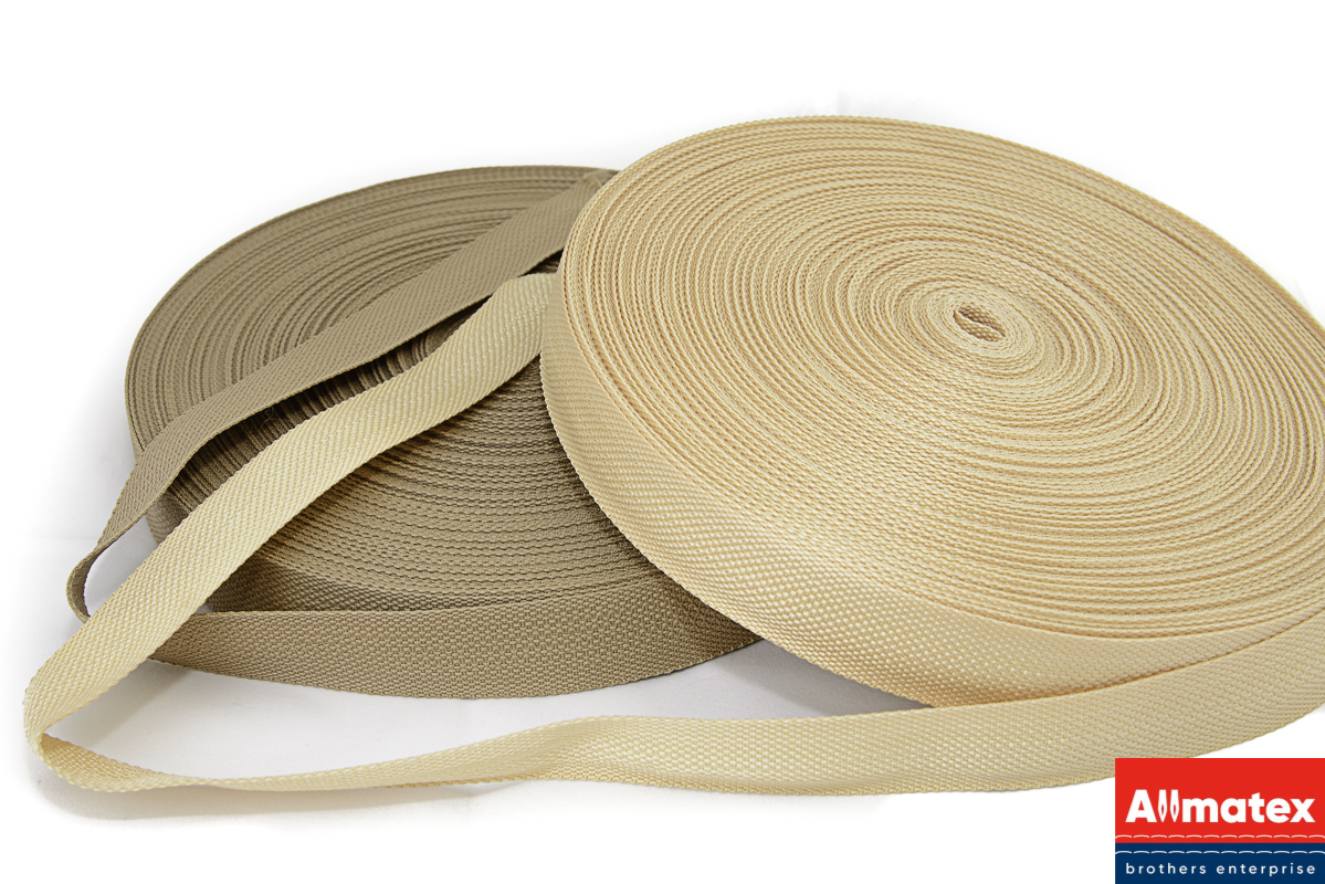 Стропа окантовочная золотая 30 мм