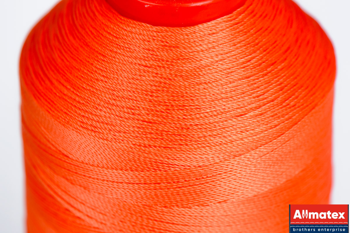 Нить Polyart №20 (130Л) оранжевая 2830