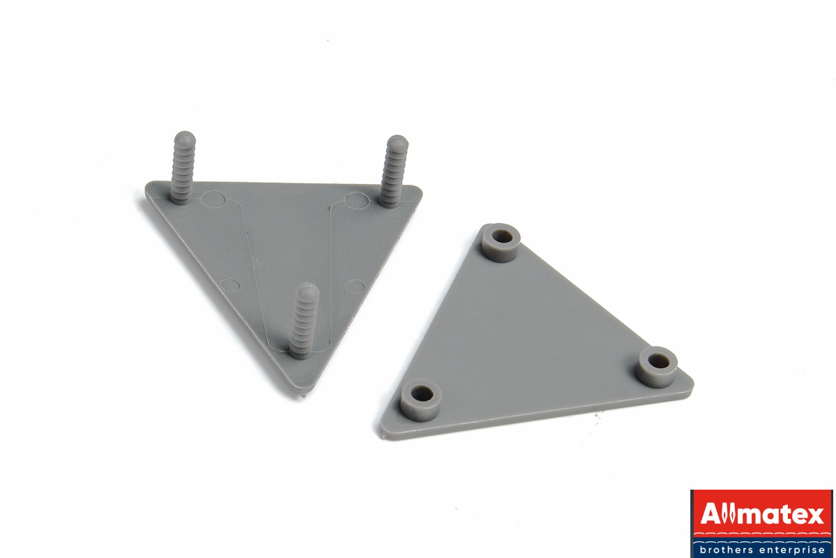 Клипса стыковочная для лапы серая