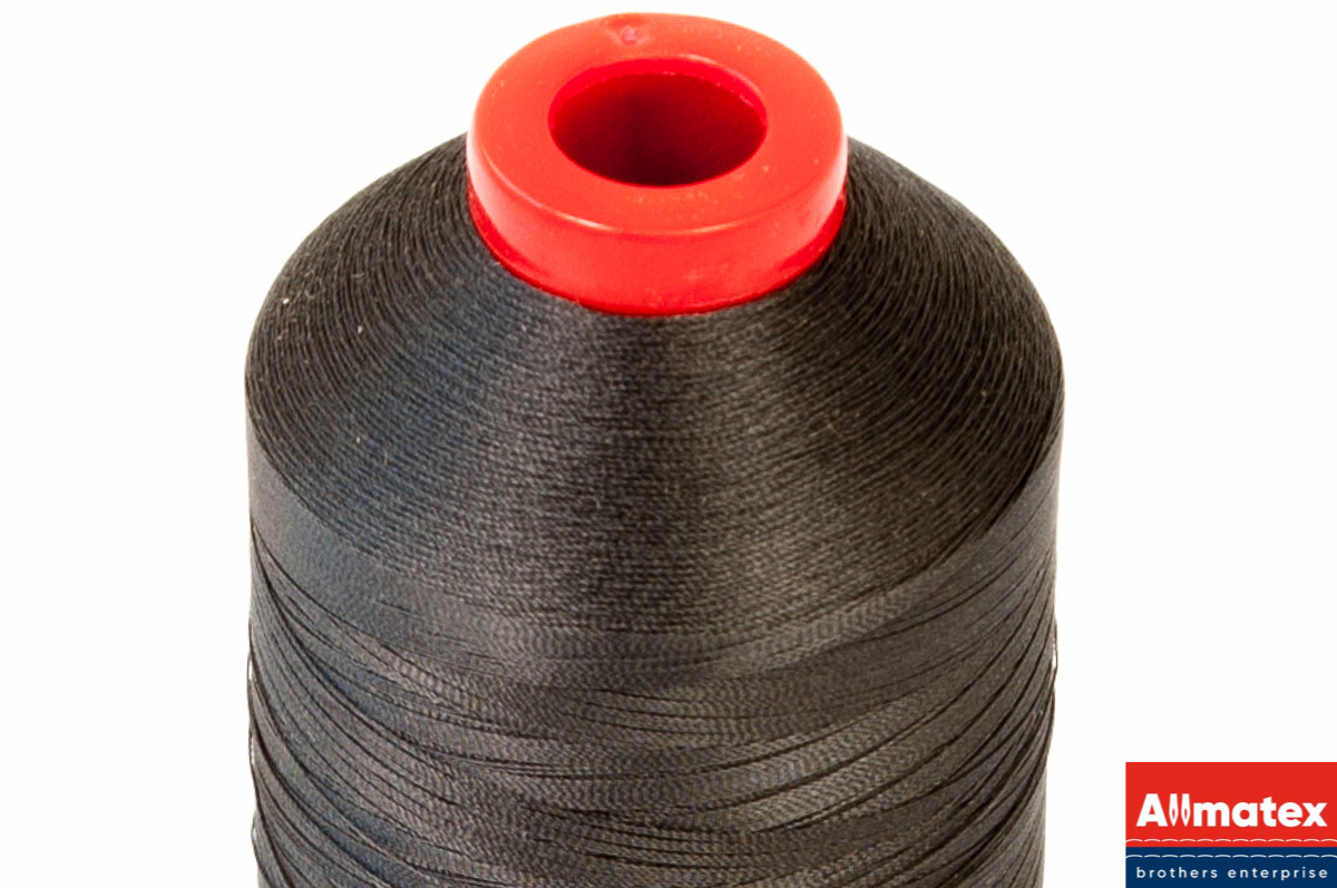 Нить Polyart №40 (75Л) темно-серая 6988