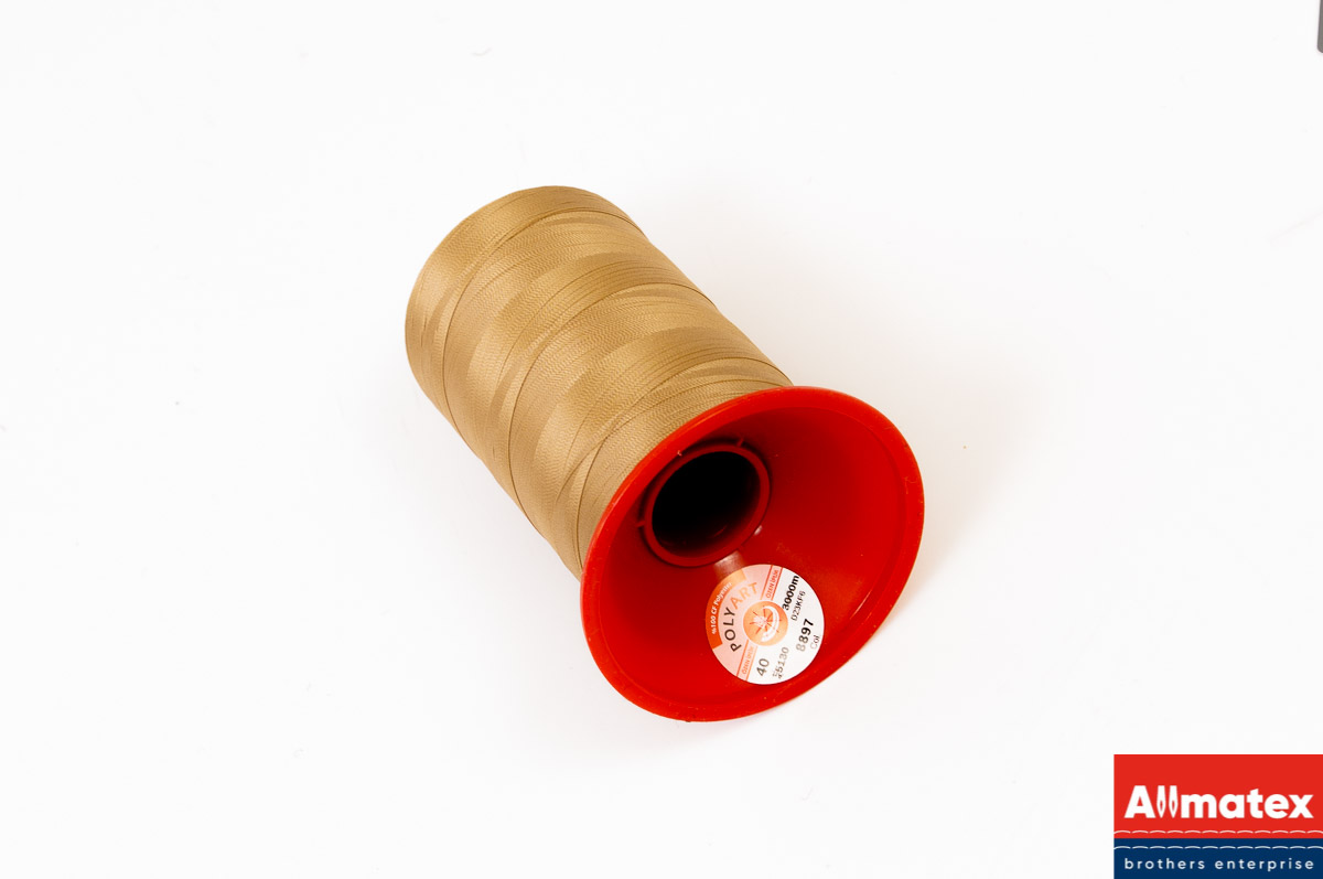 Нить Polyart №40 (75Л) бежевая 8897