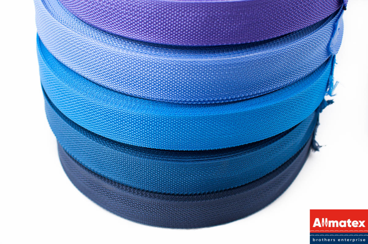 Стропа окантовочная фиолетовая 30 мм