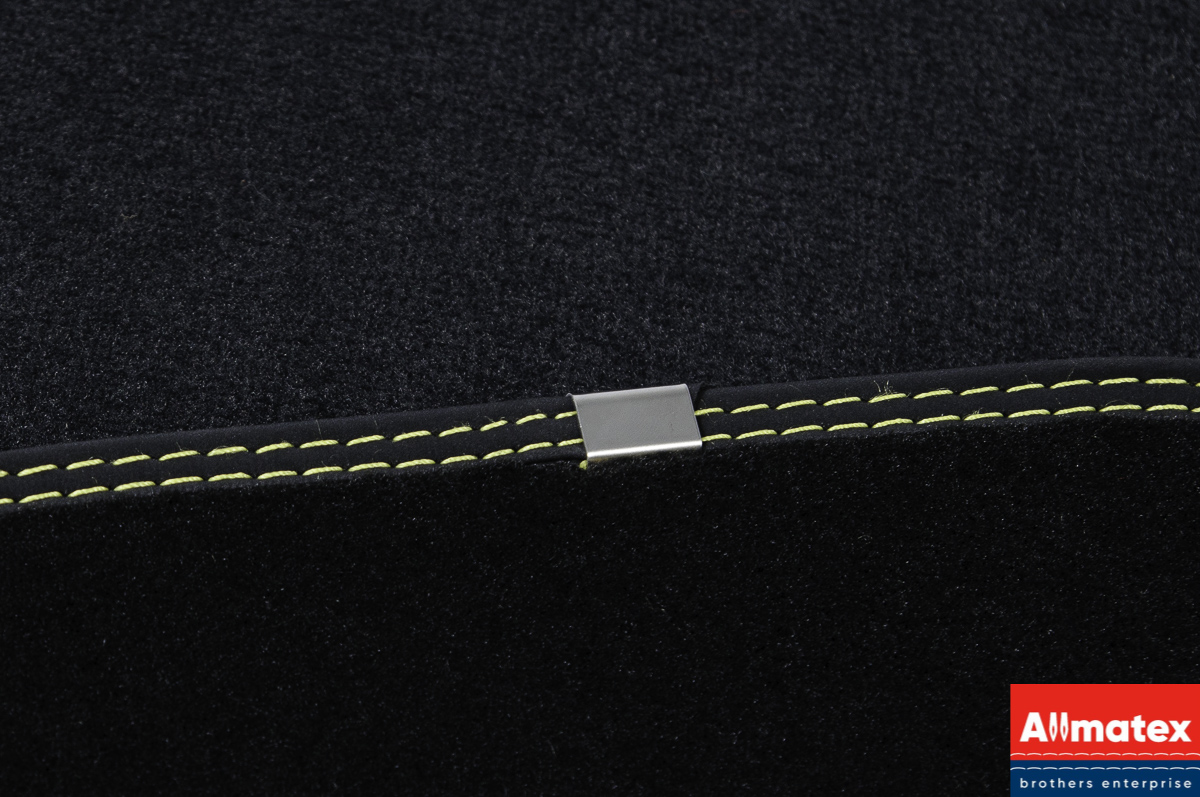 Клипса для окантовочной ленты хром