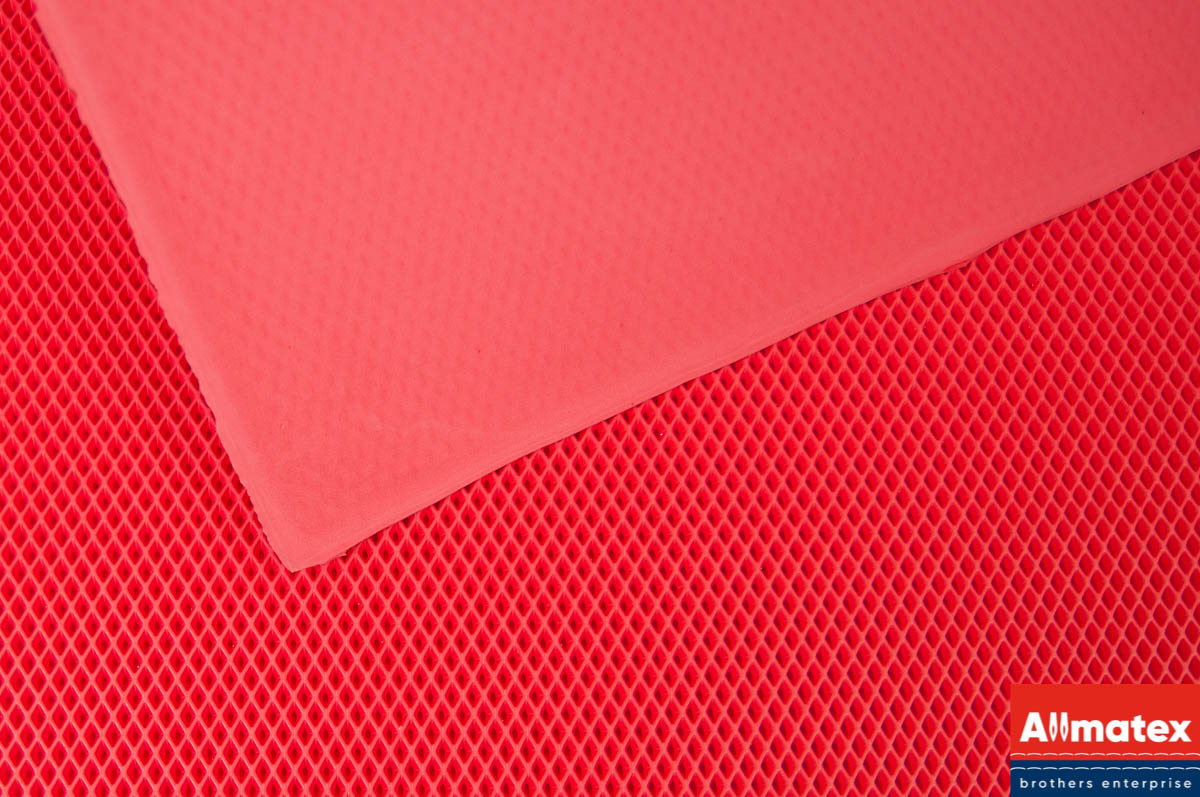 EVA материал для автоковриков красный 1400*2000