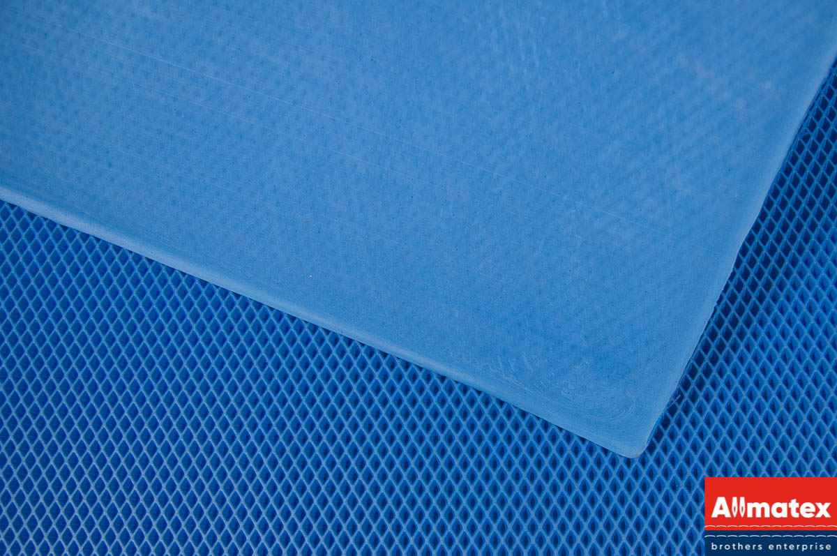 EVA материал для автоковриков синий 1400*2000