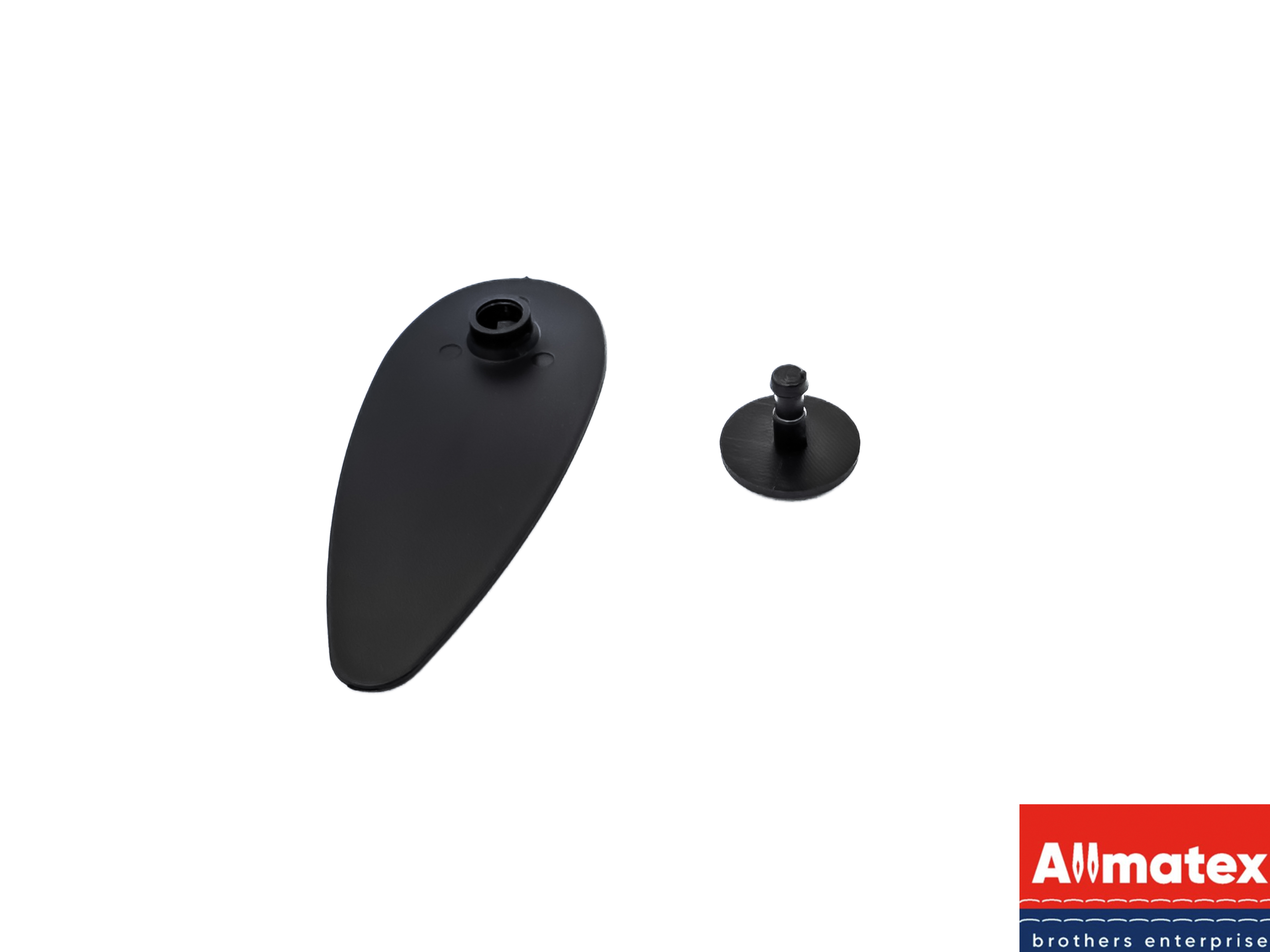 Клипса "Лепесток" для 3D ковриков