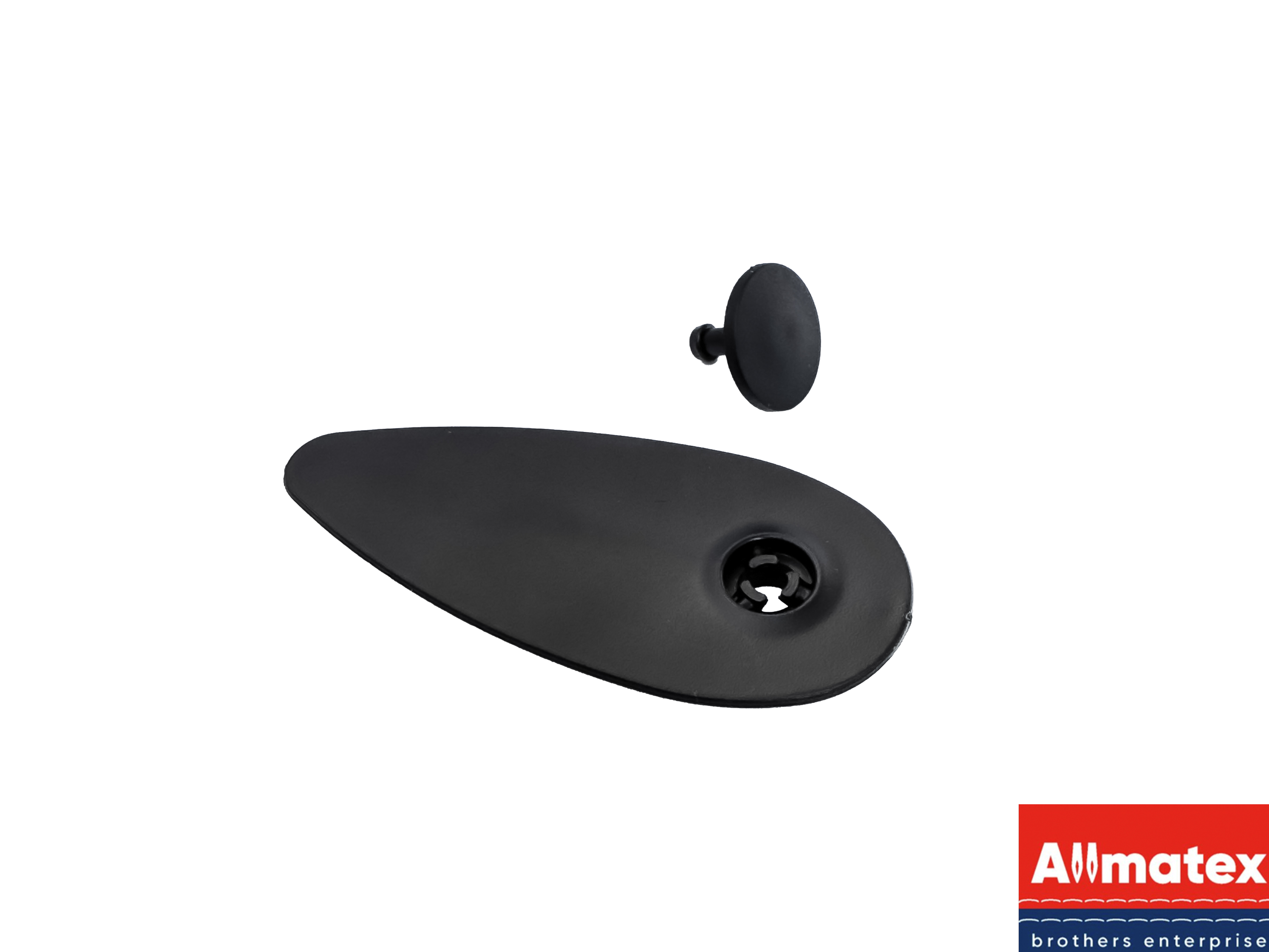 Клипса "Лепесток" для 3D ковриков