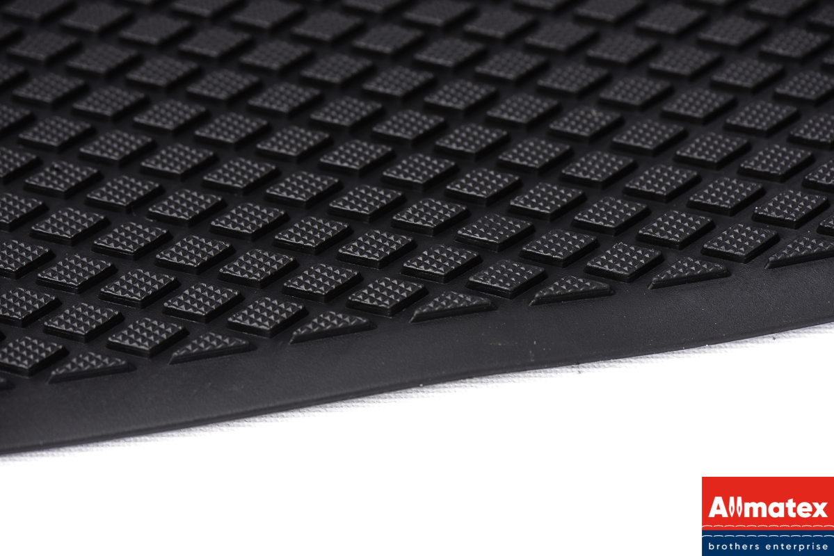 Подпятник полимерный TPR ромб (черный)