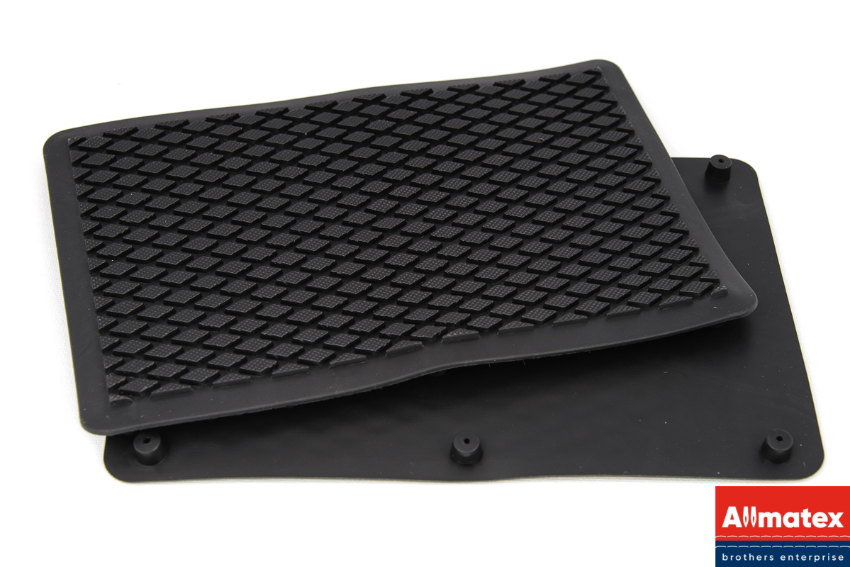 Подпятник полимерный TPR ромб (черный) Подпятник полимерный TPR ромб (черный)