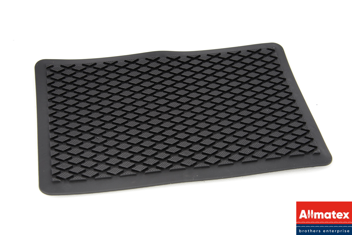 Подпятник полимерный TPR ромб (черный)