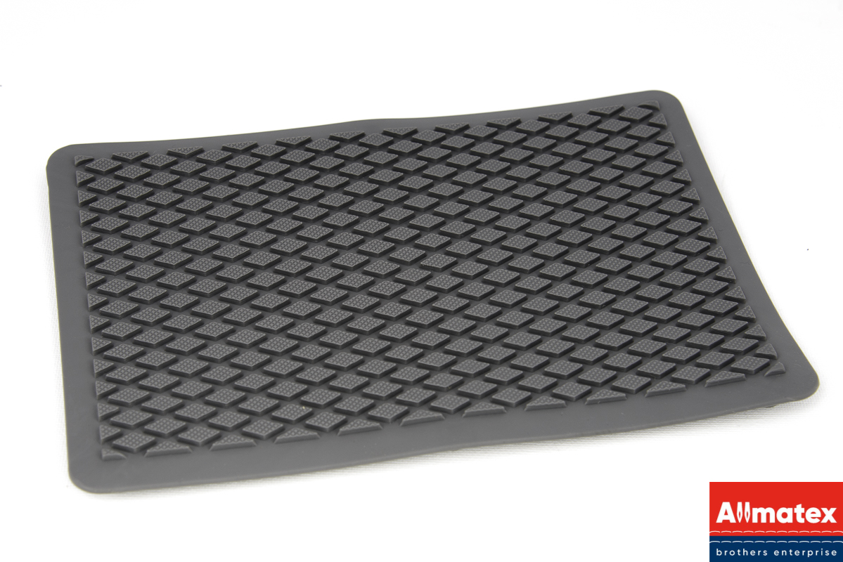 Подпятник полимерный TPR ромб (серый)