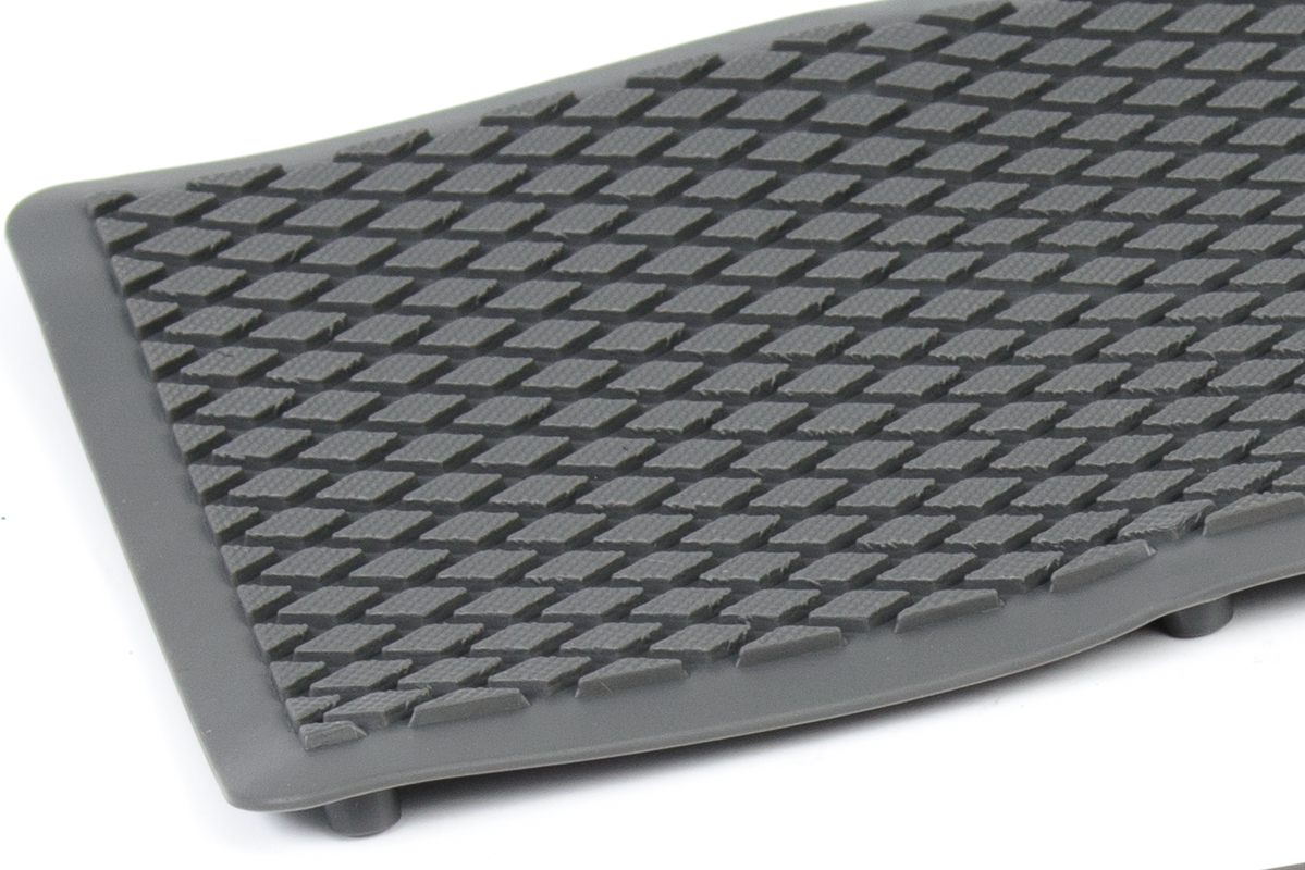 Подпятник полимерный TPR ромб (серый)