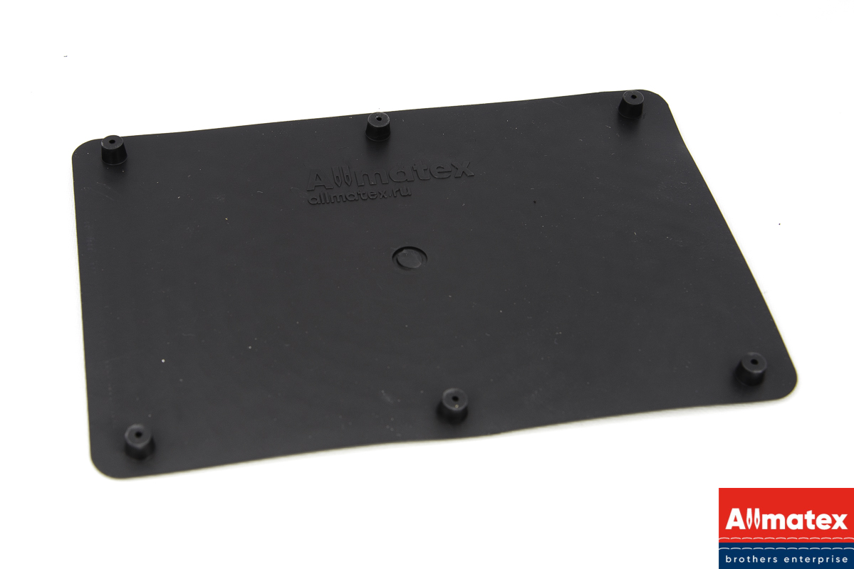 Подпятник полимерный TPR сота (черный)