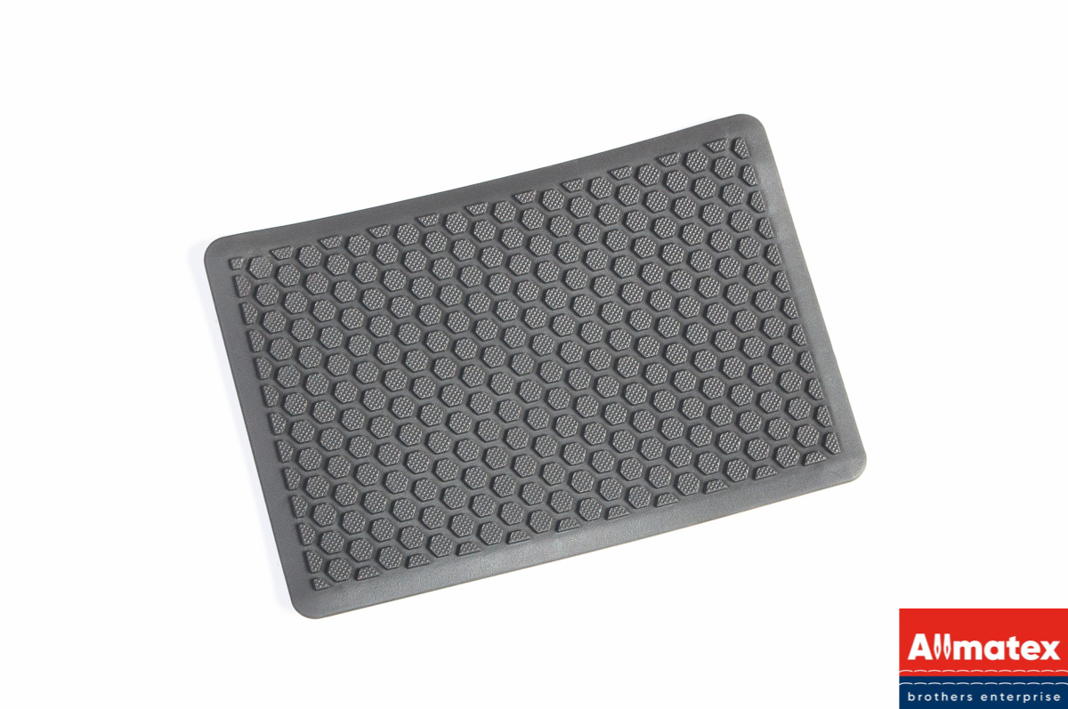 Подпятник полимерный TPR сота (серый)