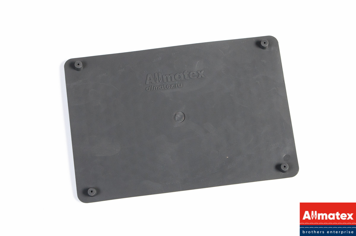 Подпятник полимерный TPR сота (серый)