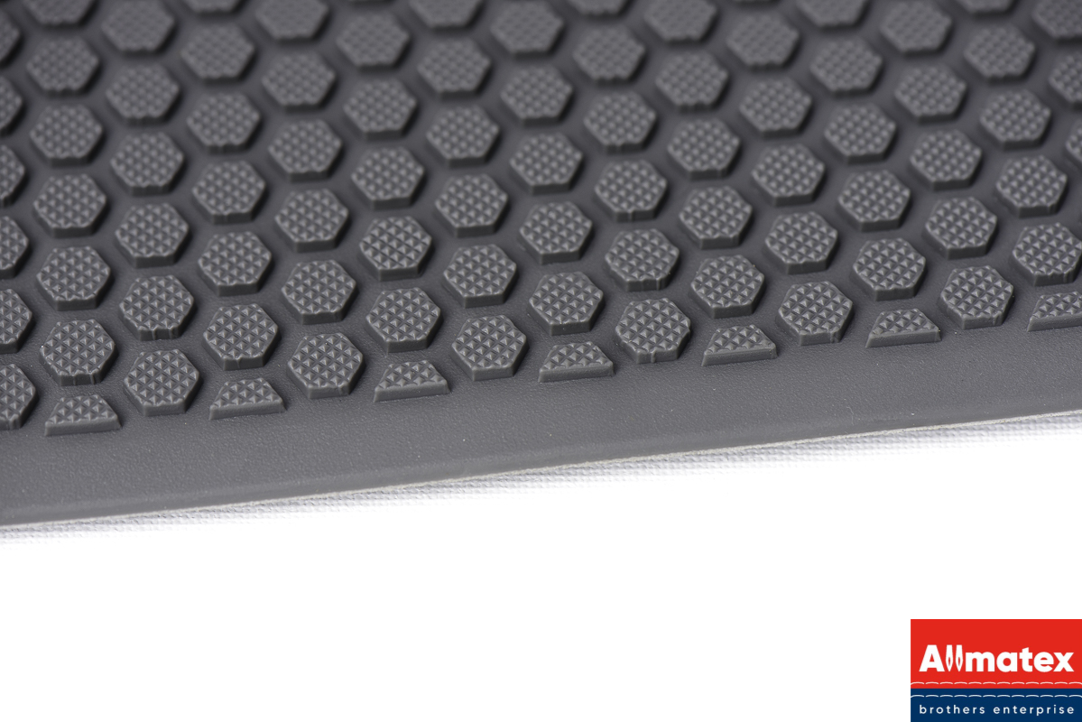 Подпятник полимерный TPR сота (серый)