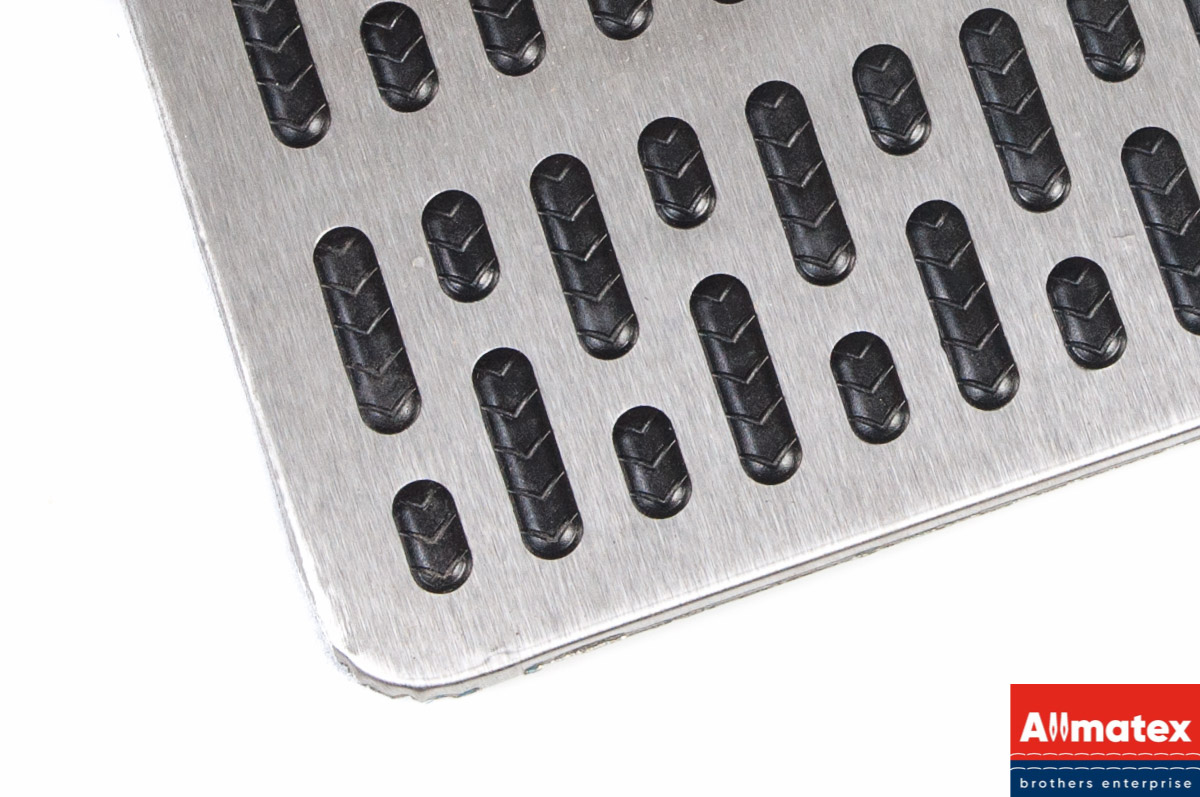 Подпятник металлический шлифованный XNX-1