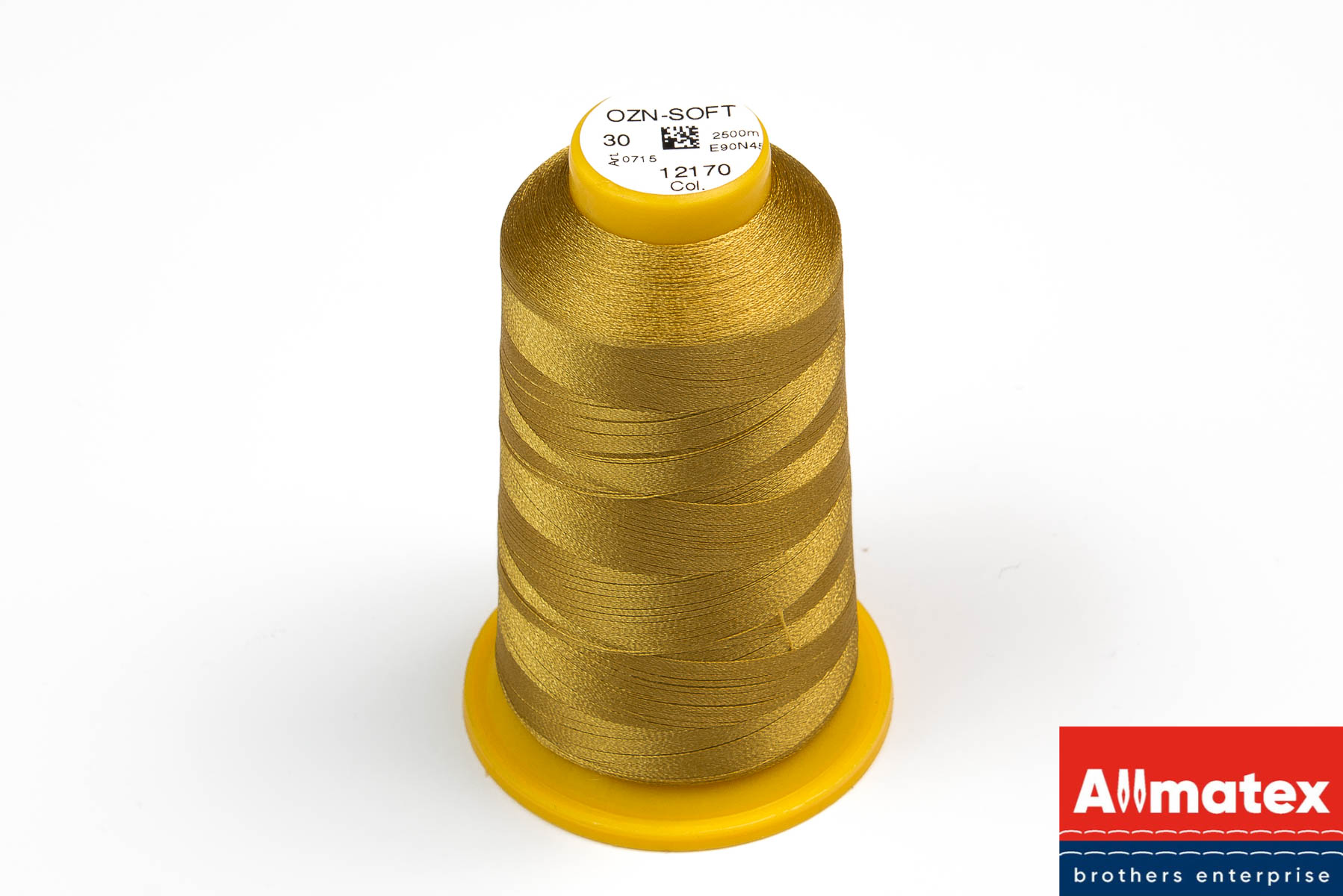 Нить Polyart №30 (80Л) золотая