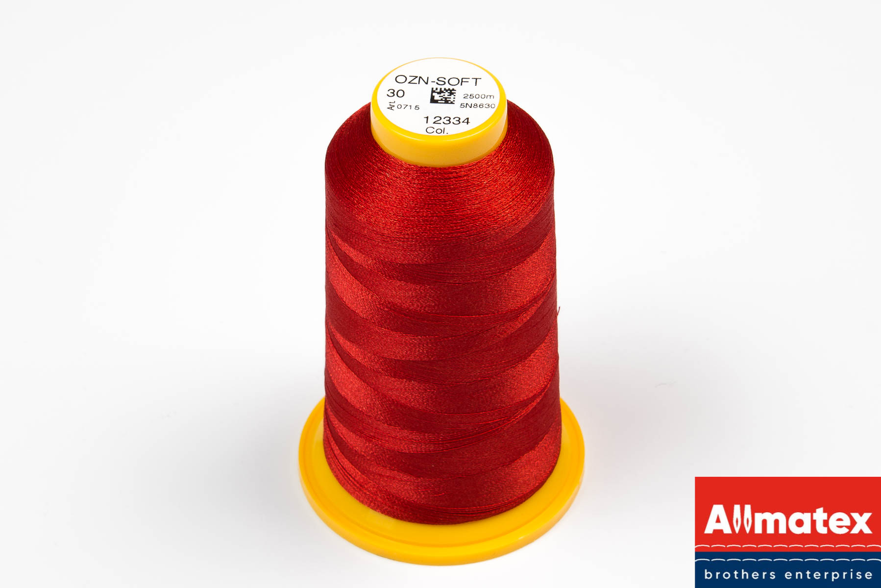 Нить Polyart №30 (80Л) красная