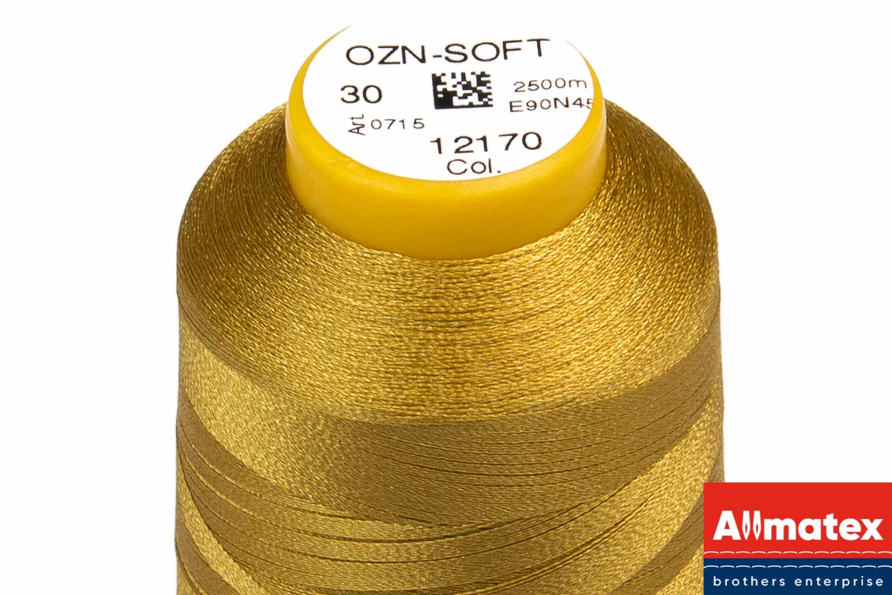 Нить Polyart №30 (80Л) золотая