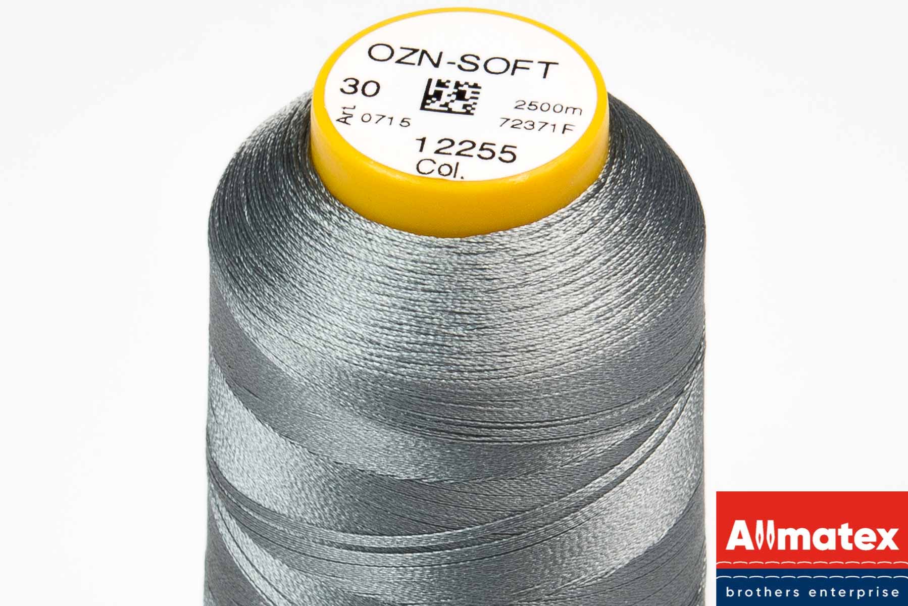 Нить Polyart №30 (80Л) темно-серая 