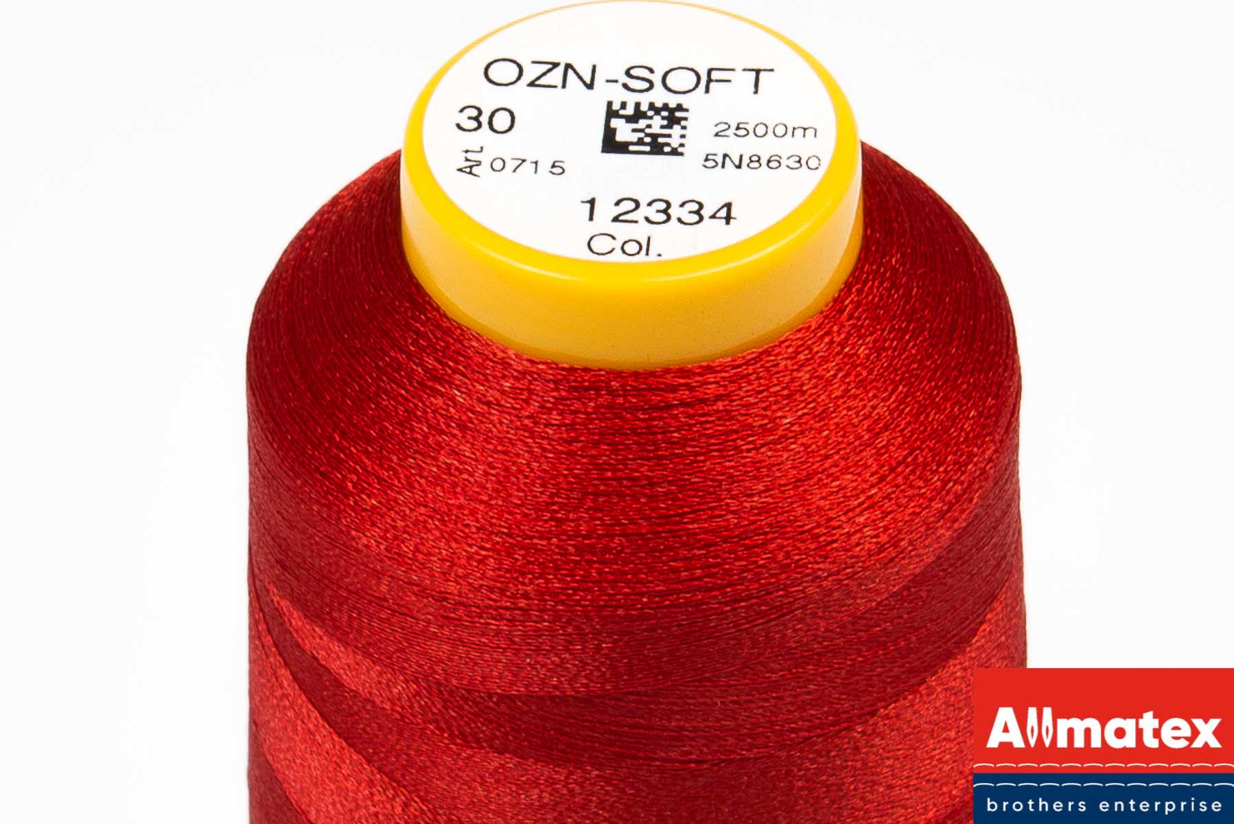 Нить Polyart №30 (80Л) красная