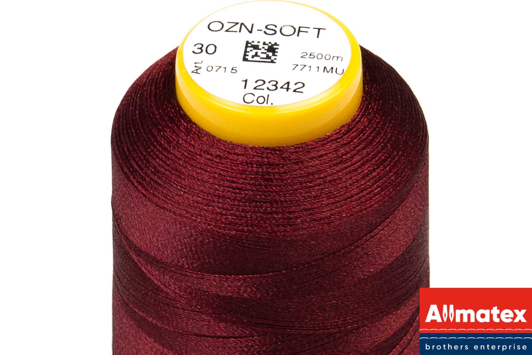 Нить Polyart №30 (80Л) темно-бордовая 