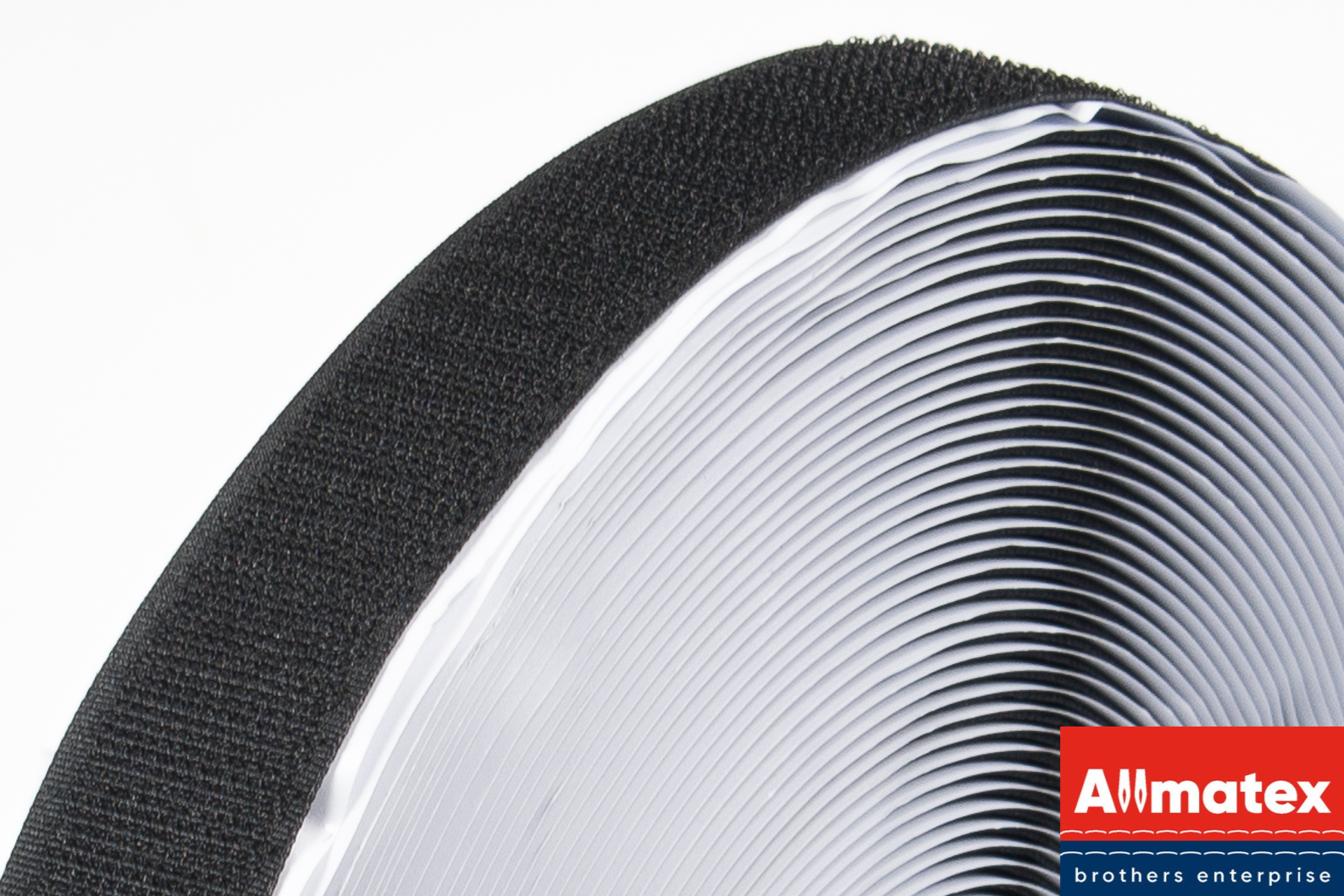 Лента контакт крючок с клеевым слоем 30 мм 