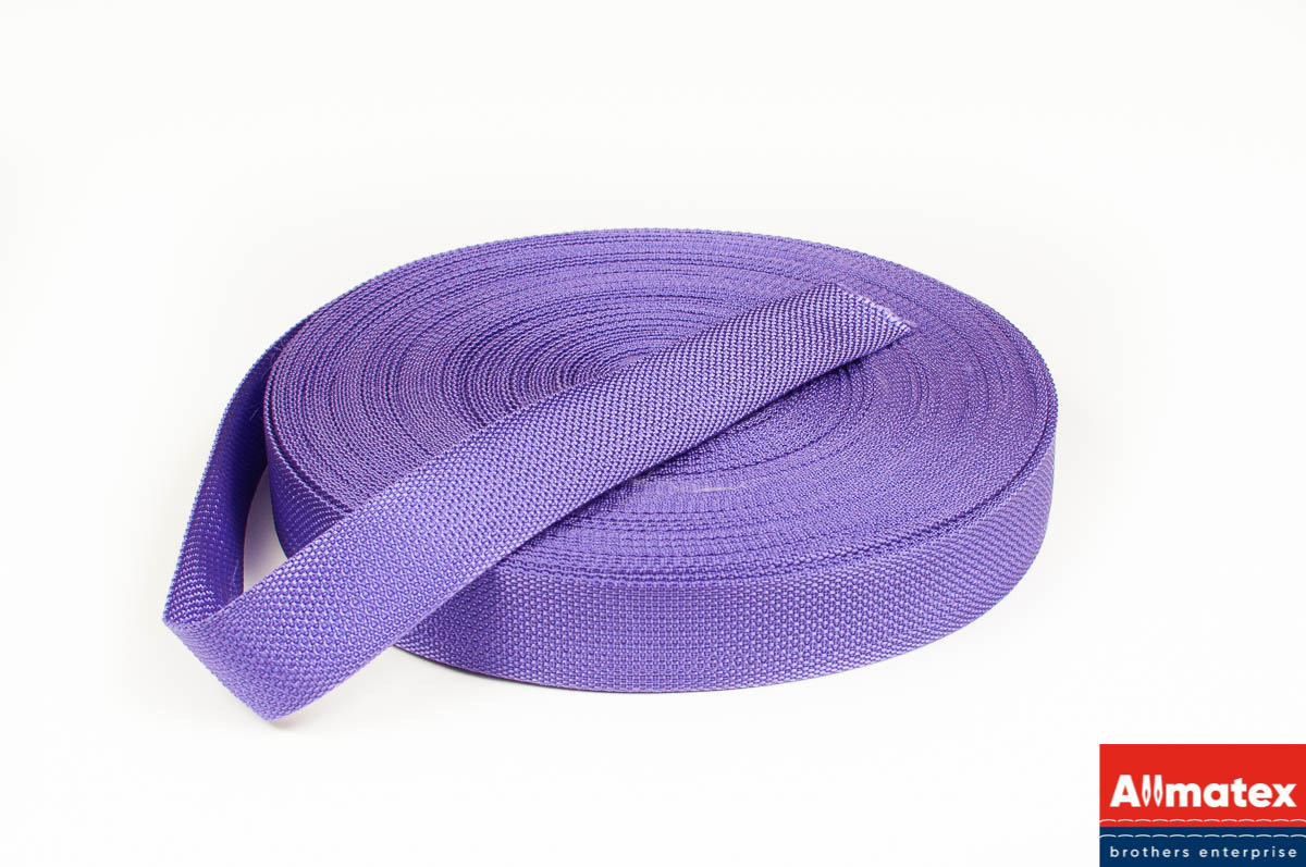 Стропа окантовочная фиолетовая 30 мм