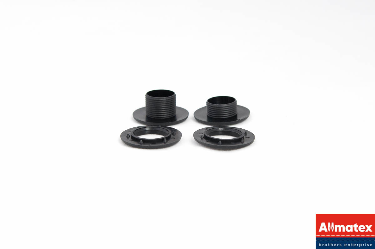 Люверс пластиковый короткий ( l-7 мм, Ø14 мм)