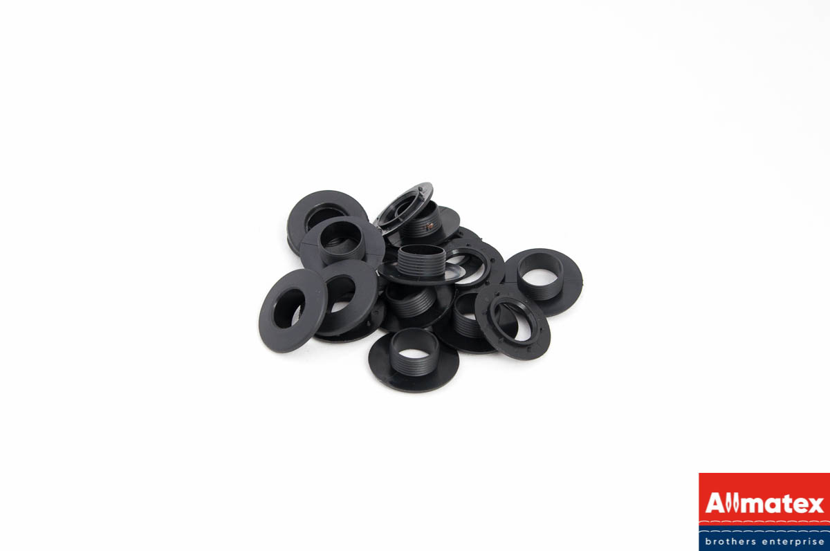 Люверс пластиковый длинный (l -11 мм, Ø14 мм)