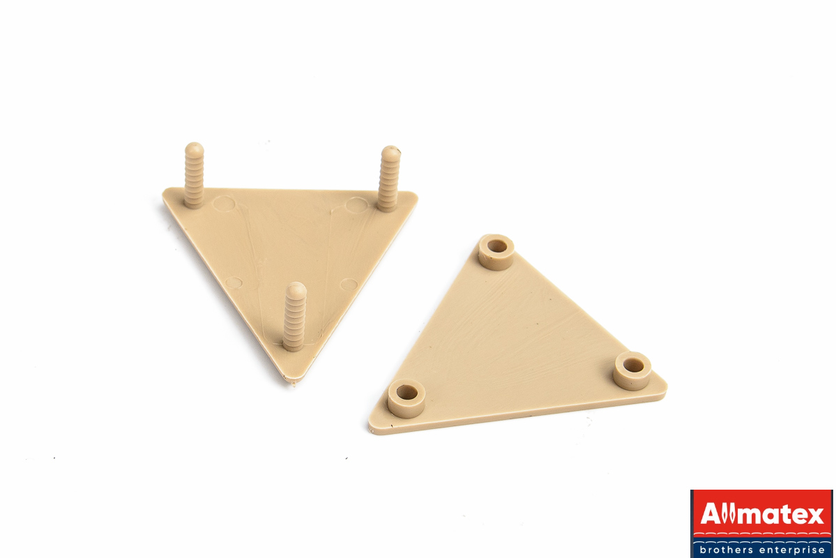 Клипса стыковочная для лапы бежевая