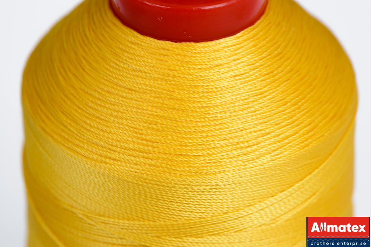 Нить Polyart №20 (130Л) желтая 5742