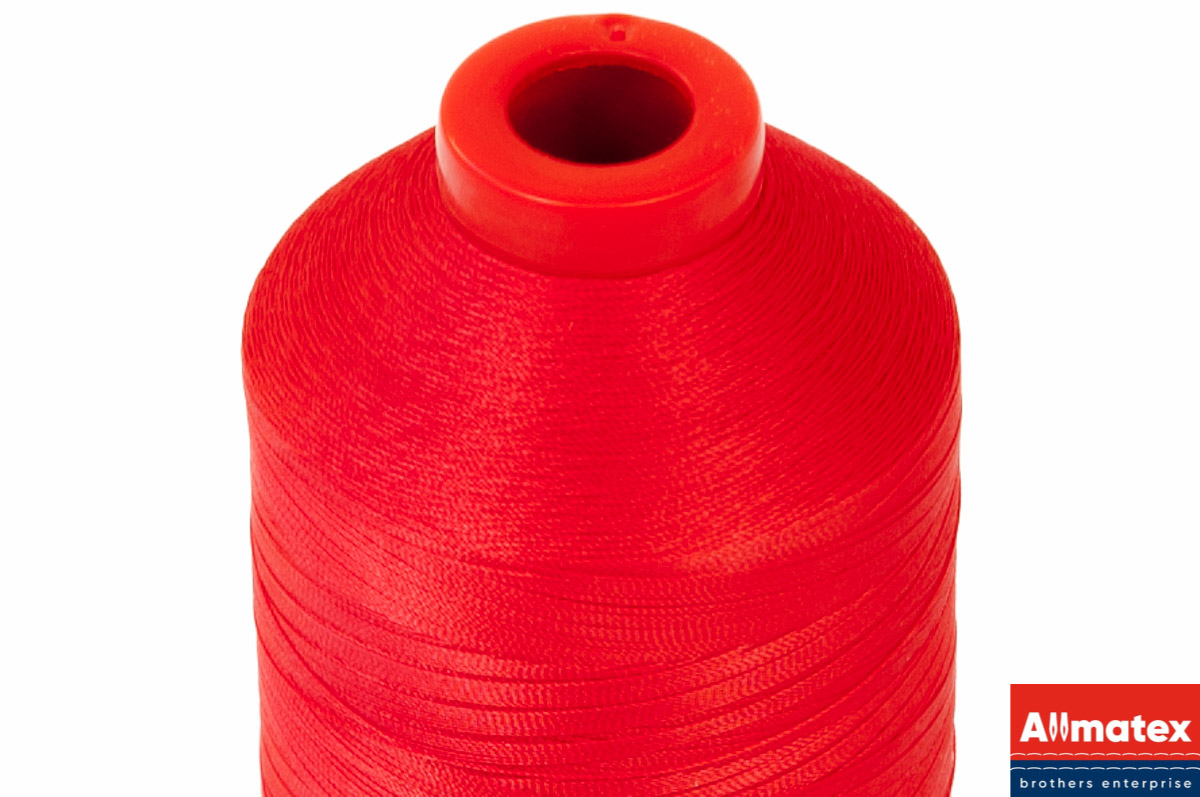 Нить Polyart №40 (75Л) красная 1644