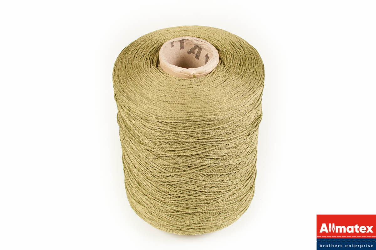 Нить каблированная зеленая