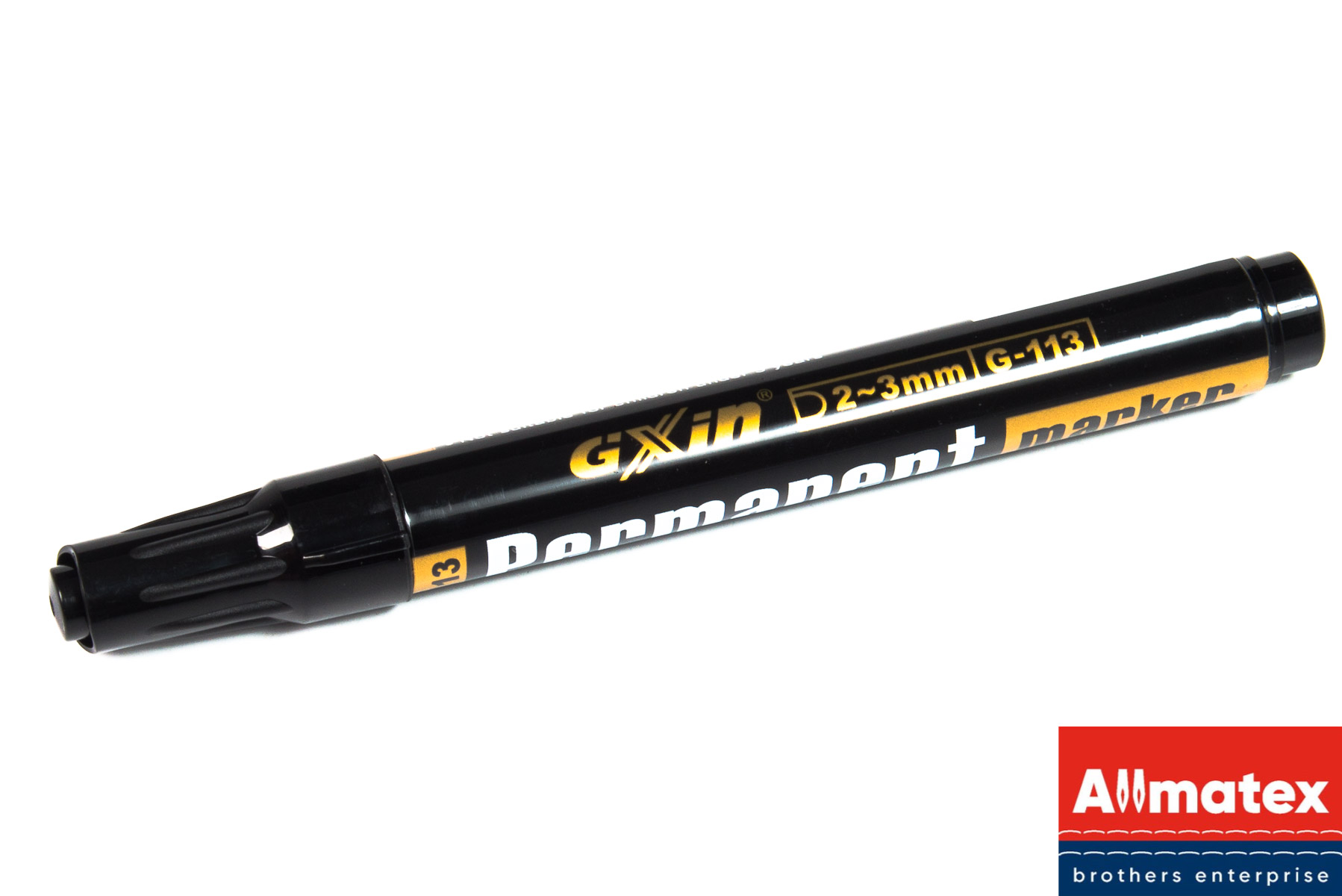 Маркер перманентный черный 