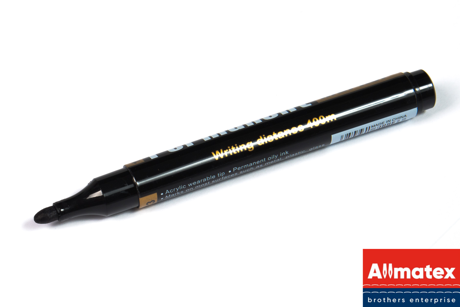 Маркер перманентный черный 