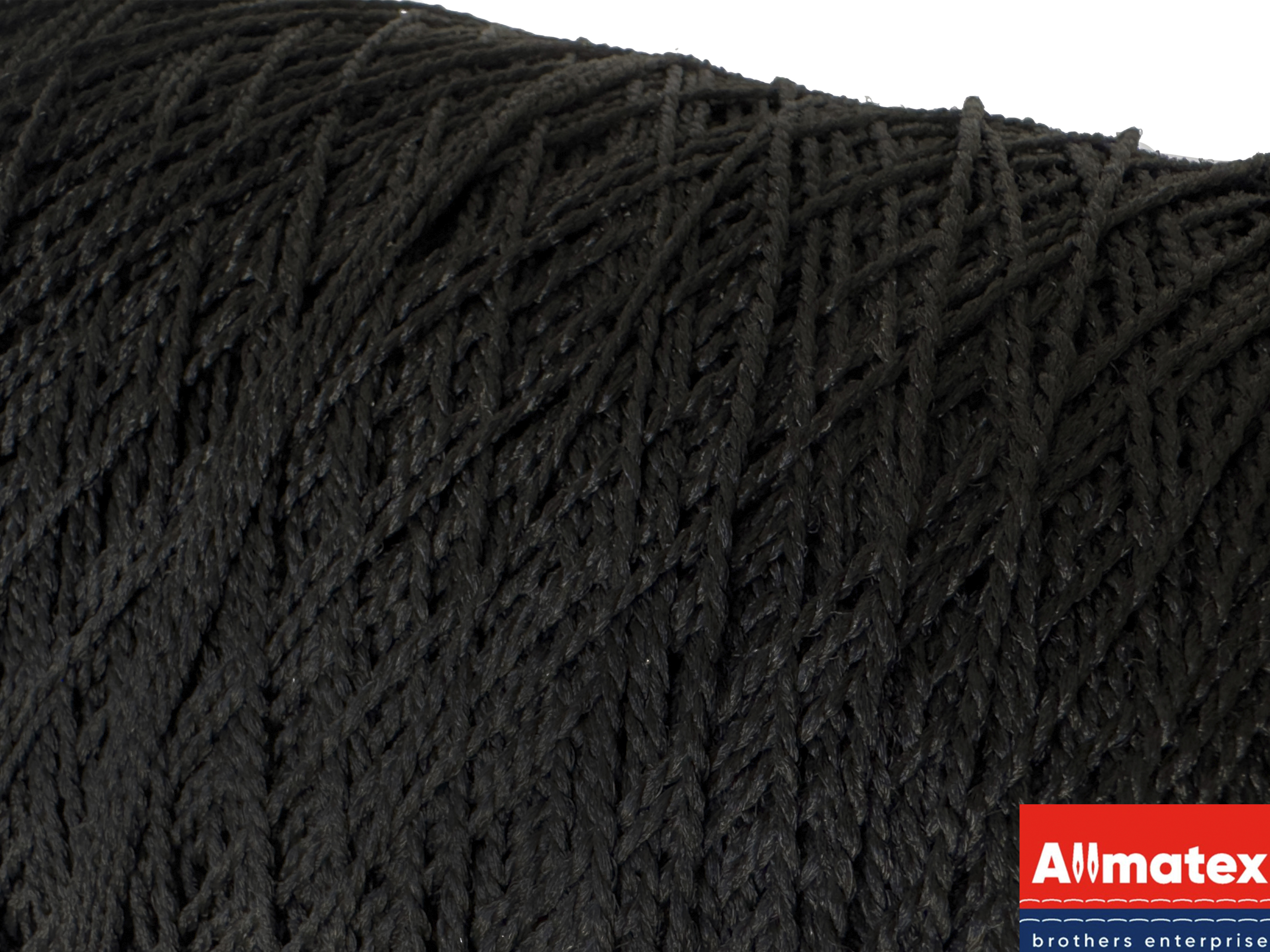 Нить каблированная черная