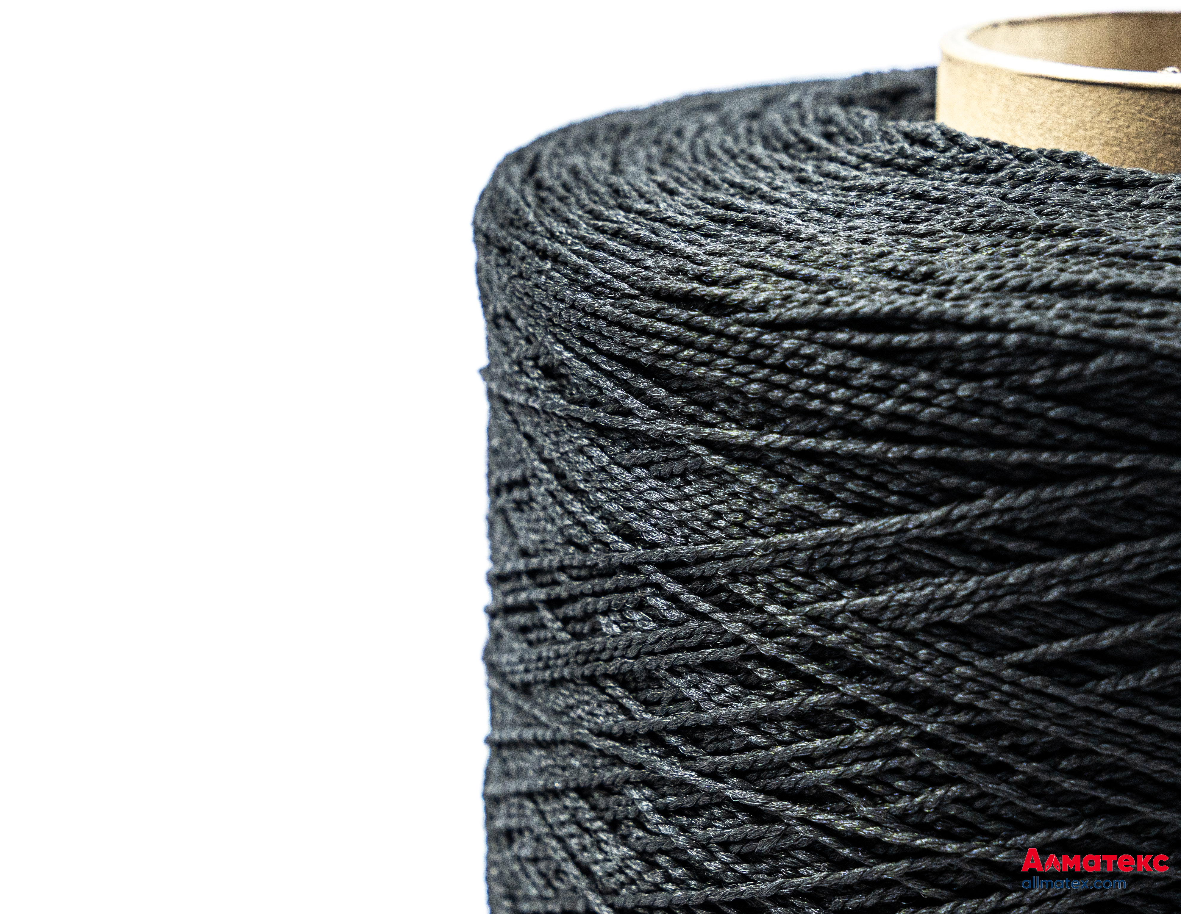 Нить окантовочная (каблированная) темно-серая