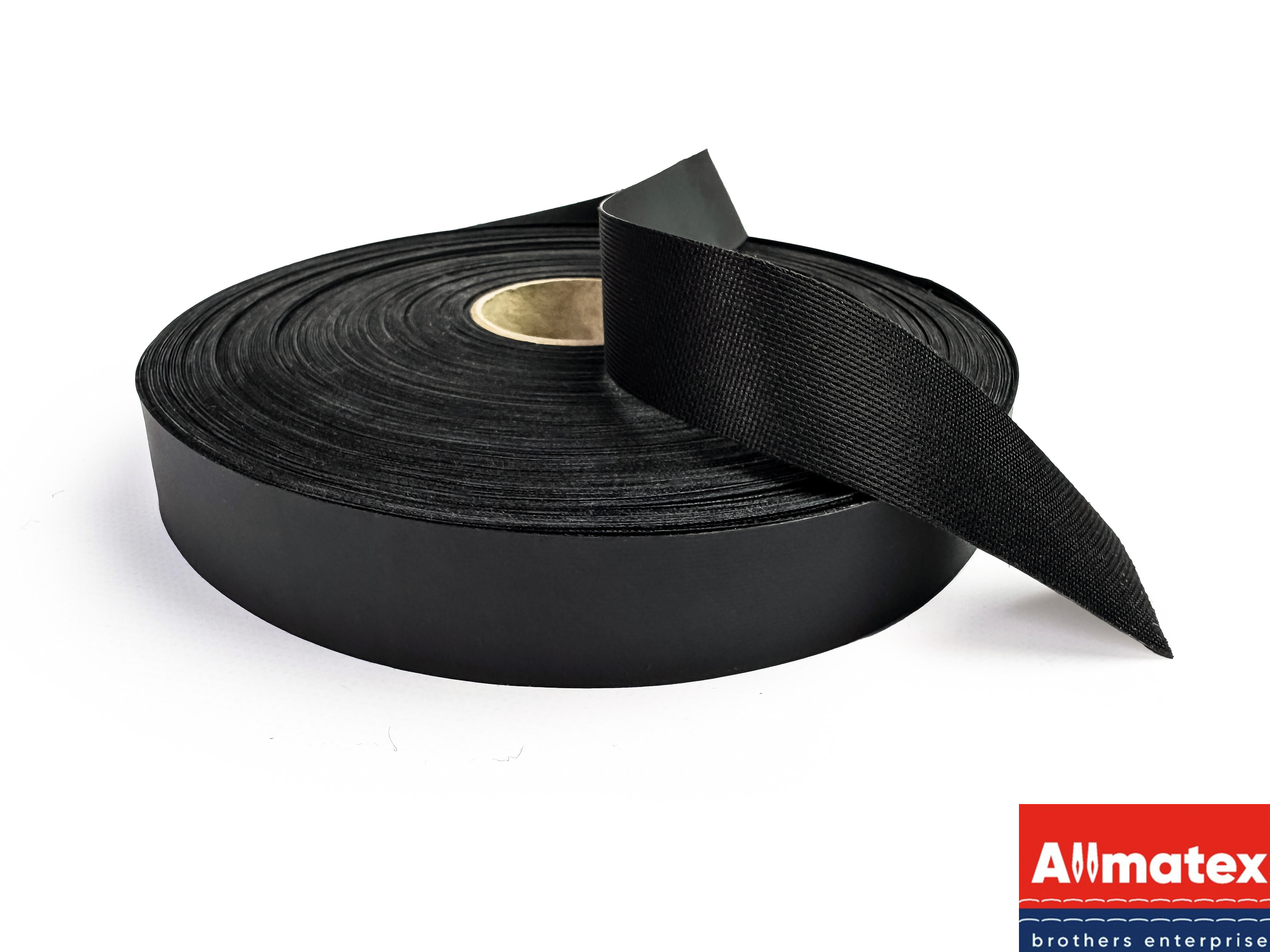 Лента нубуковая Matt 30мм черная 