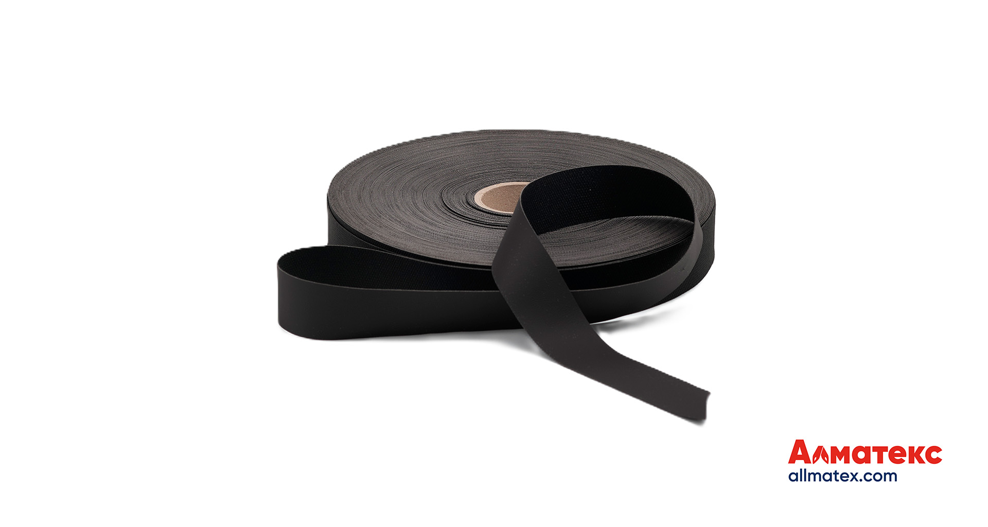 Лента нубуковая темно-серая 30 мм
