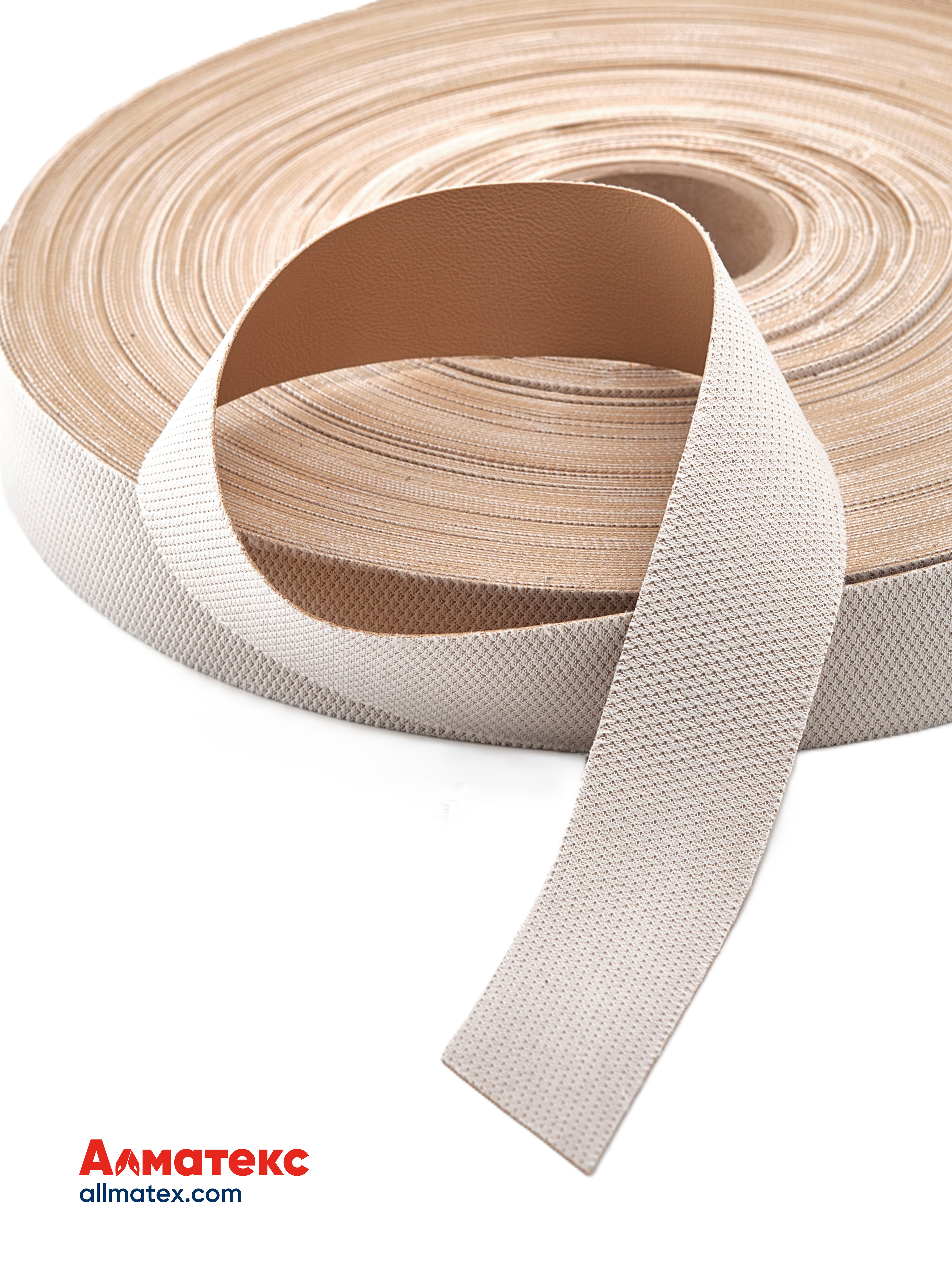 Лента нубуковая карамель 30 мм