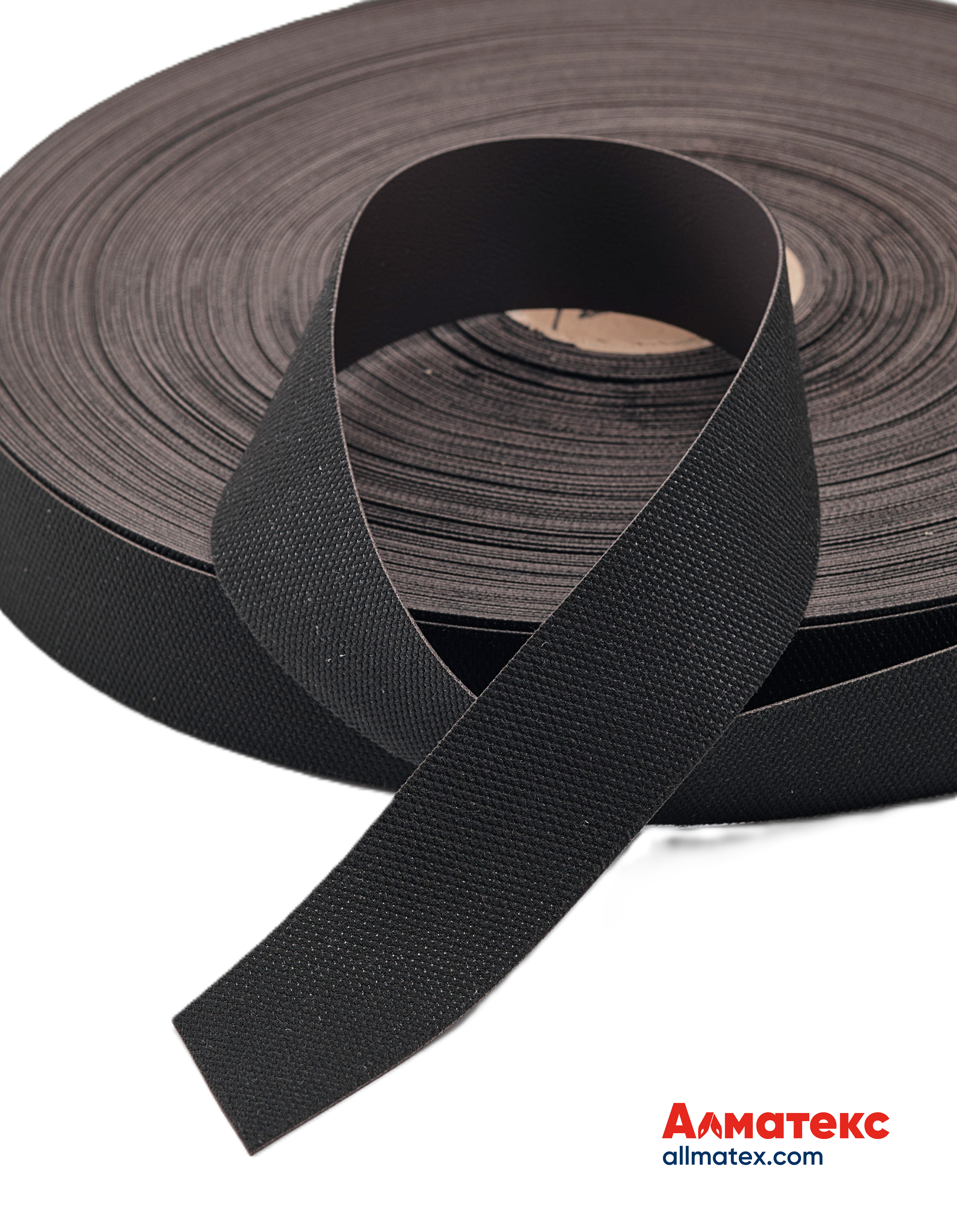 Лента нубуковая коричневая 30 мм
