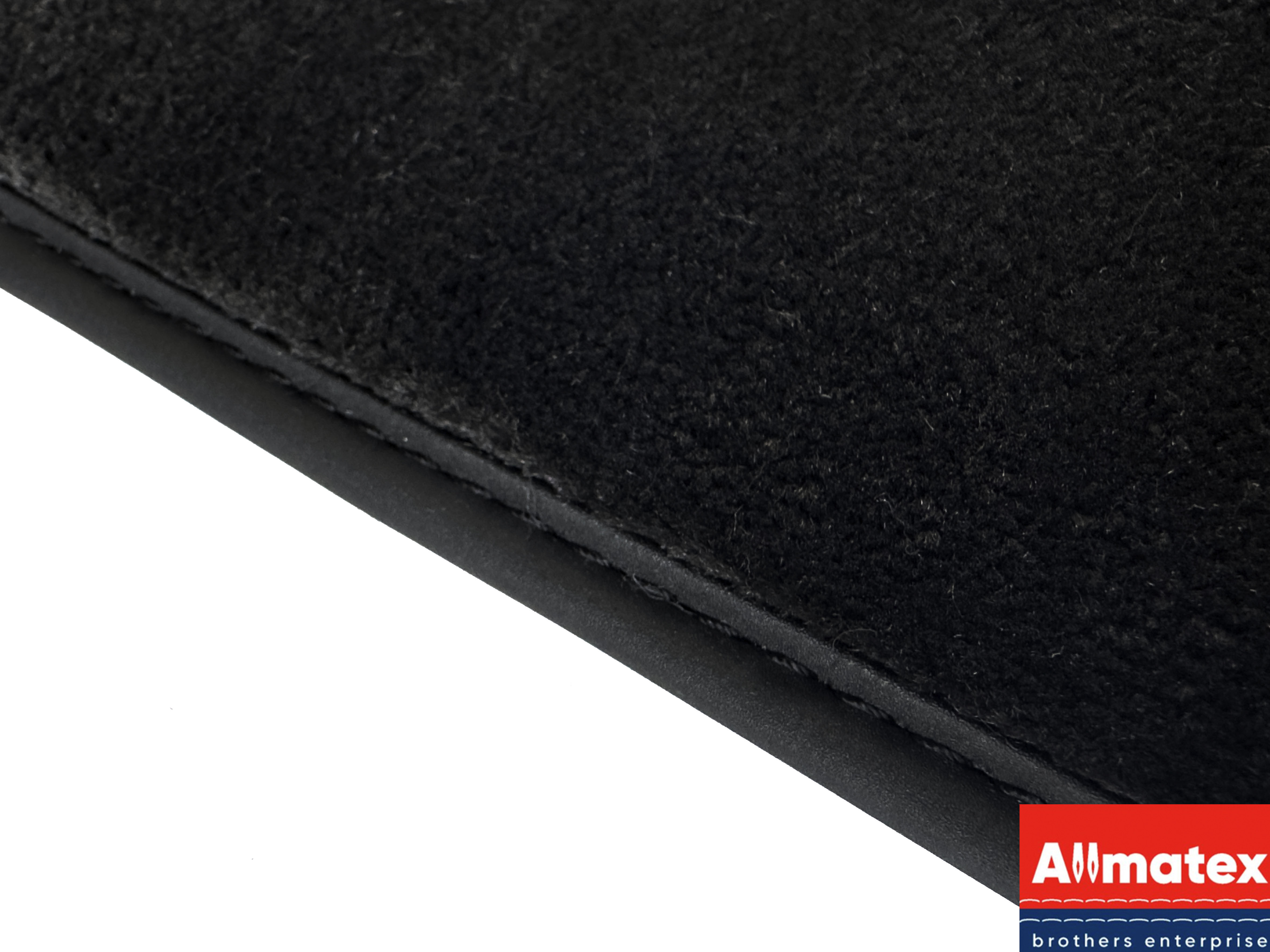 Лента нубуковая 30 мм черная