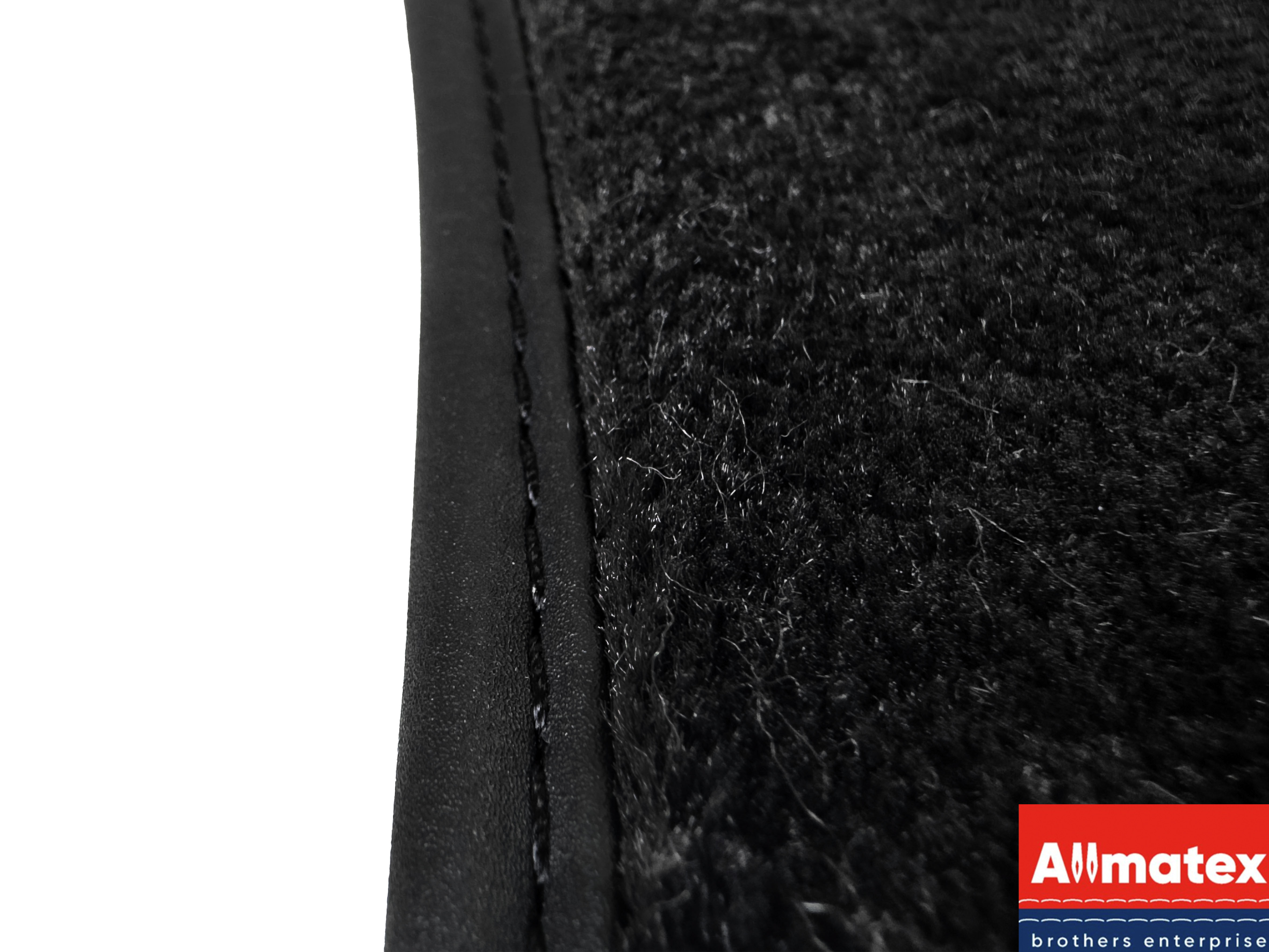 Лента нубуковая 30 мм черная