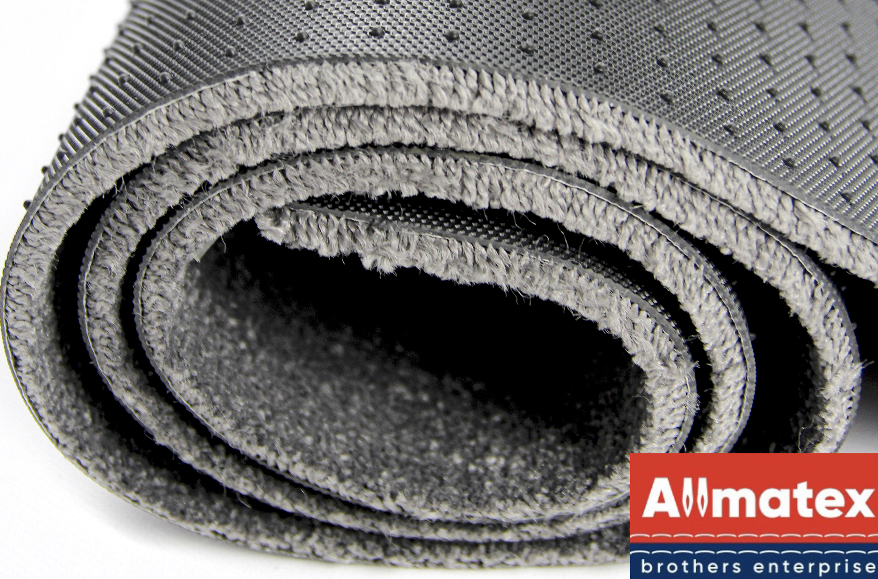 Ковролин "Комфорт" PPF950 (серый) 8мм