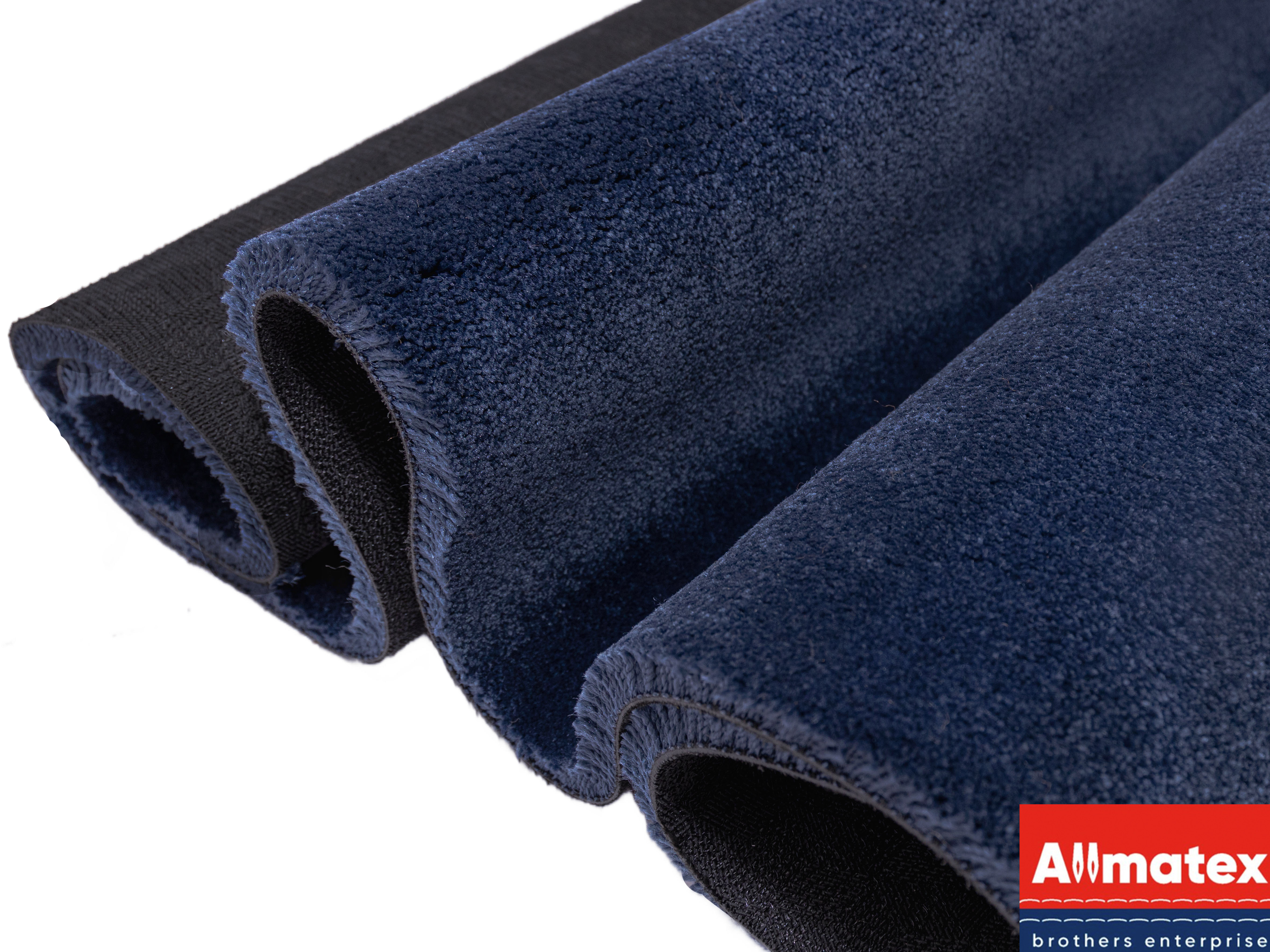 Ковролин "Rich" синий (антислип)